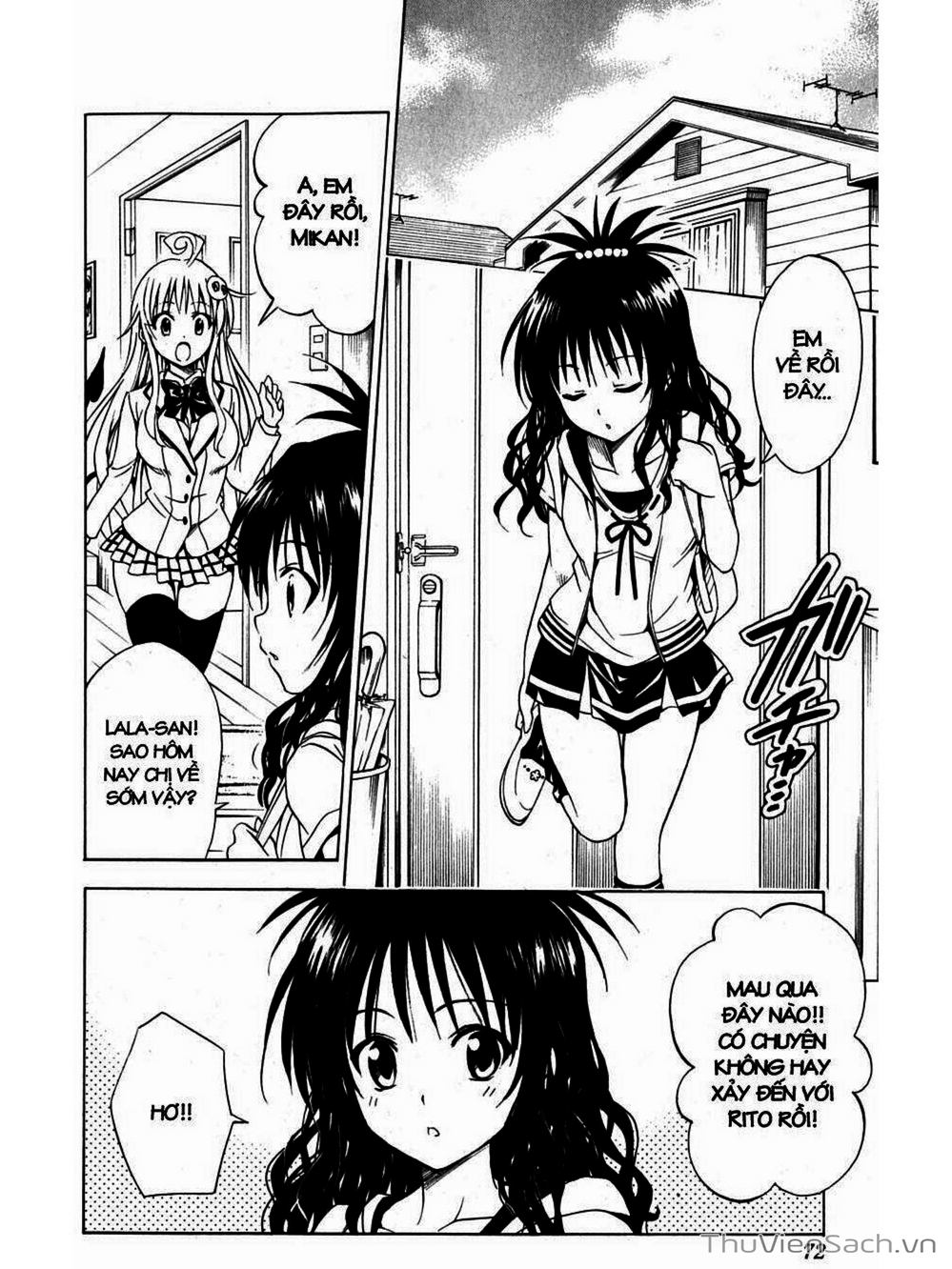 Truyện Tranh Bóng Tối Hoàng Kim - To Love Ru Darkness trang 2154