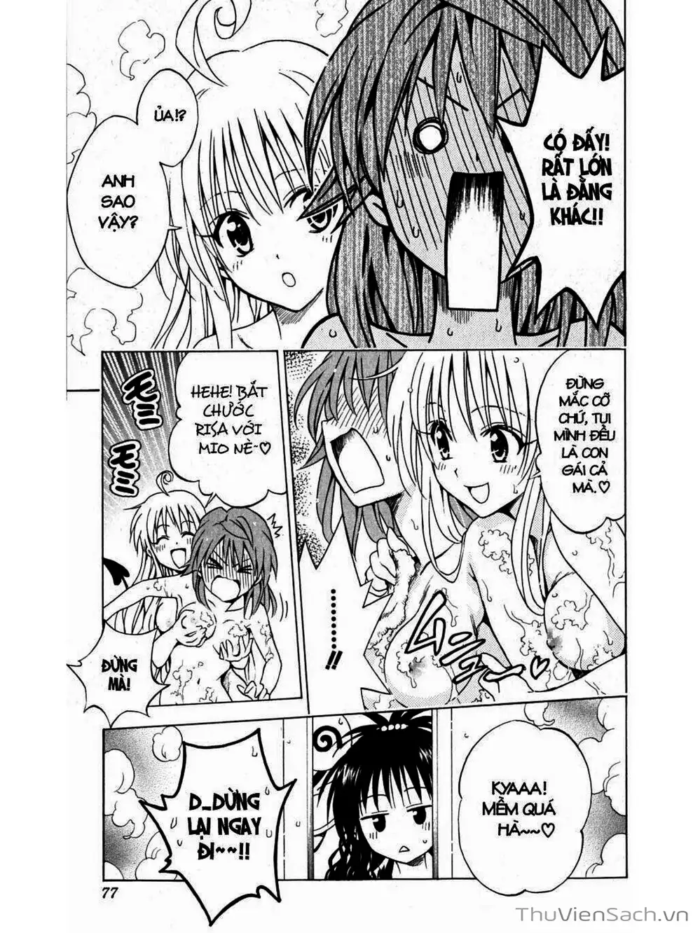 Truyện Tranh Bóng Tối Hoàng Kim - To Love Ru Darkness trang 8