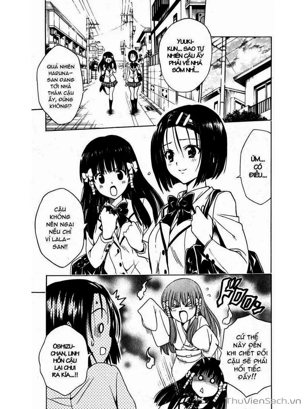 Truyện Tranh Bóng Tối Hoàng Kim - To Love Ru Darkness trang 8