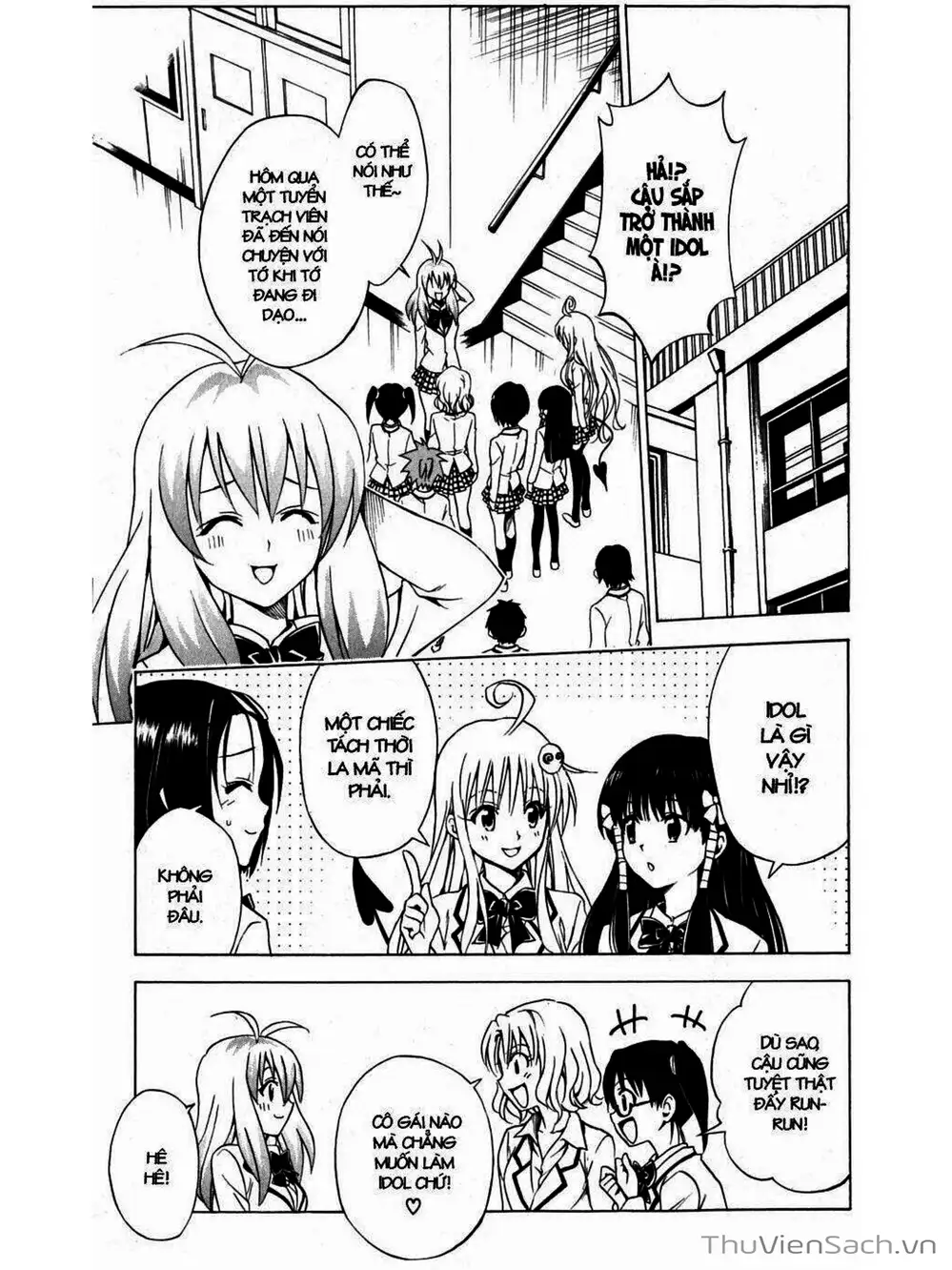 Truyện Tranh Bóng Tối Hoàng Kim - To Love Ru Darkness trang 8