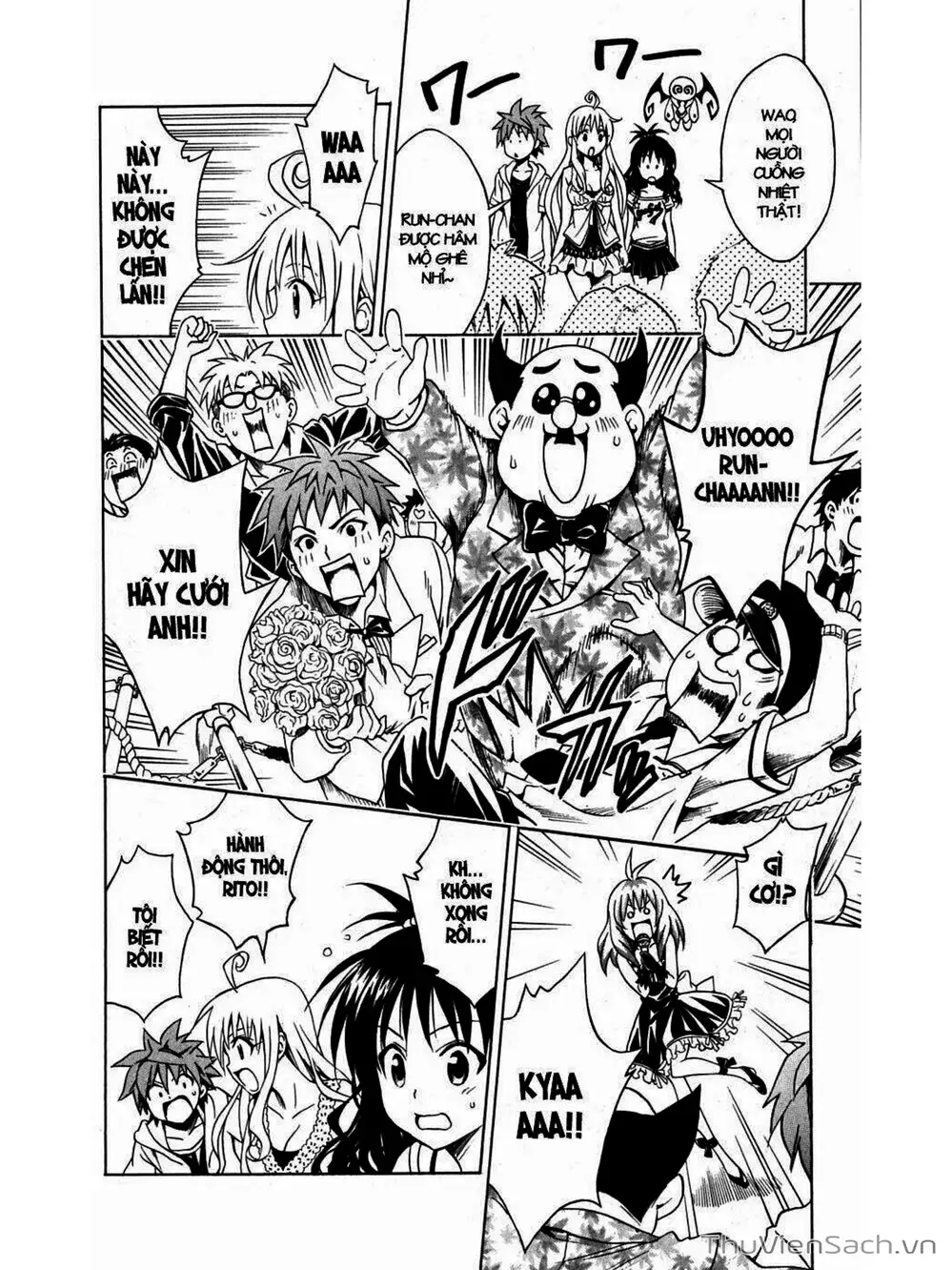 Truyện Tranh Bóng Tối Hoàng Kim - To Love Ru Darkness trang 8