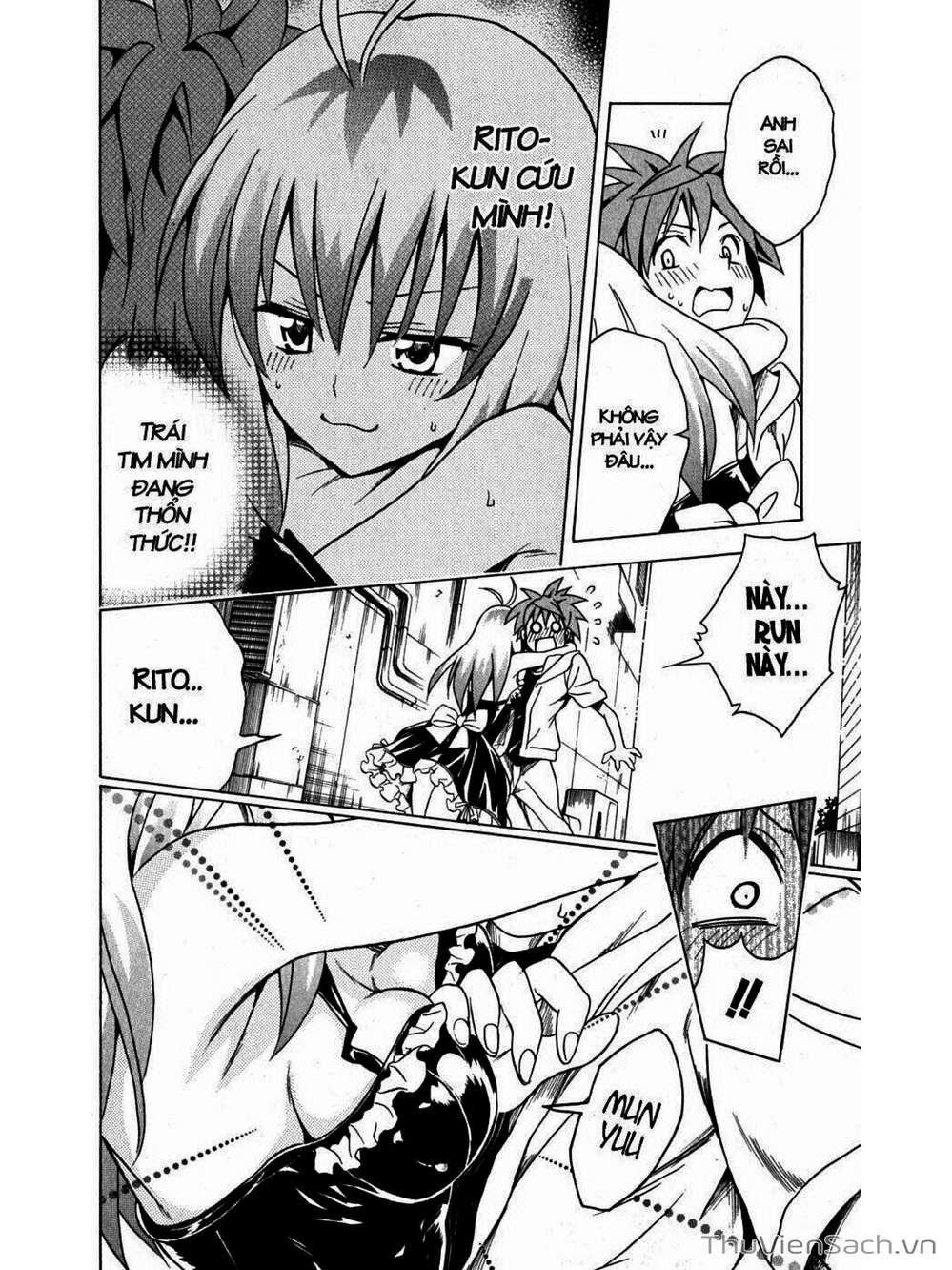 Truyện Tranh Bóng Tối Hoàng Kim - To Love Ru Darkness trang 8