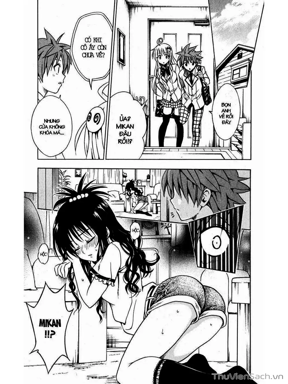 Truyện Tranh Bóng Tối Hoàng Kim - To Love Ru Darkness trang 8