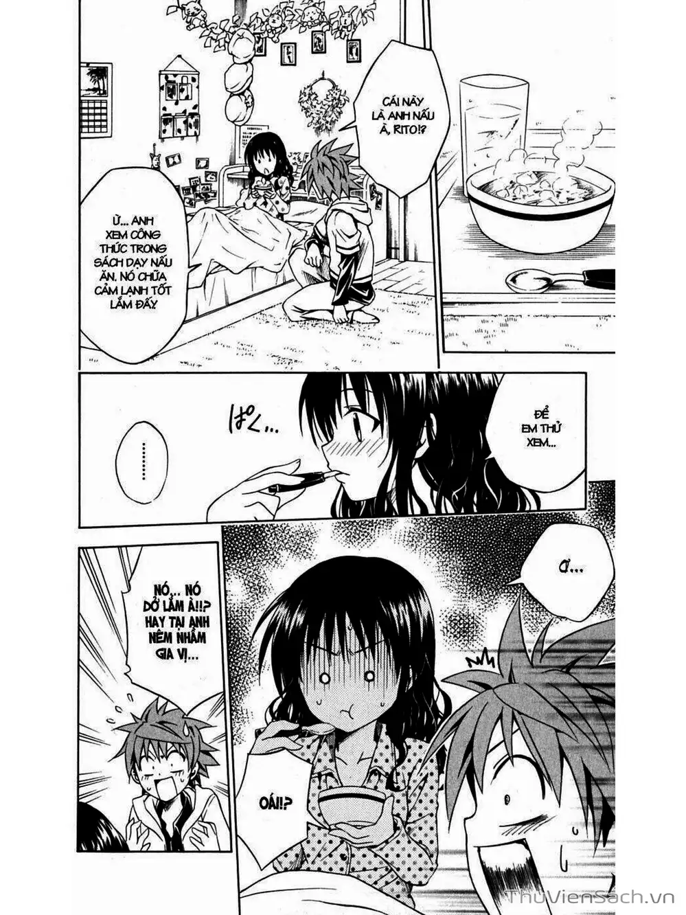 Truyện Tranh Bóng Tối Hoàng Kim - To Love Ru Darkness trang 8