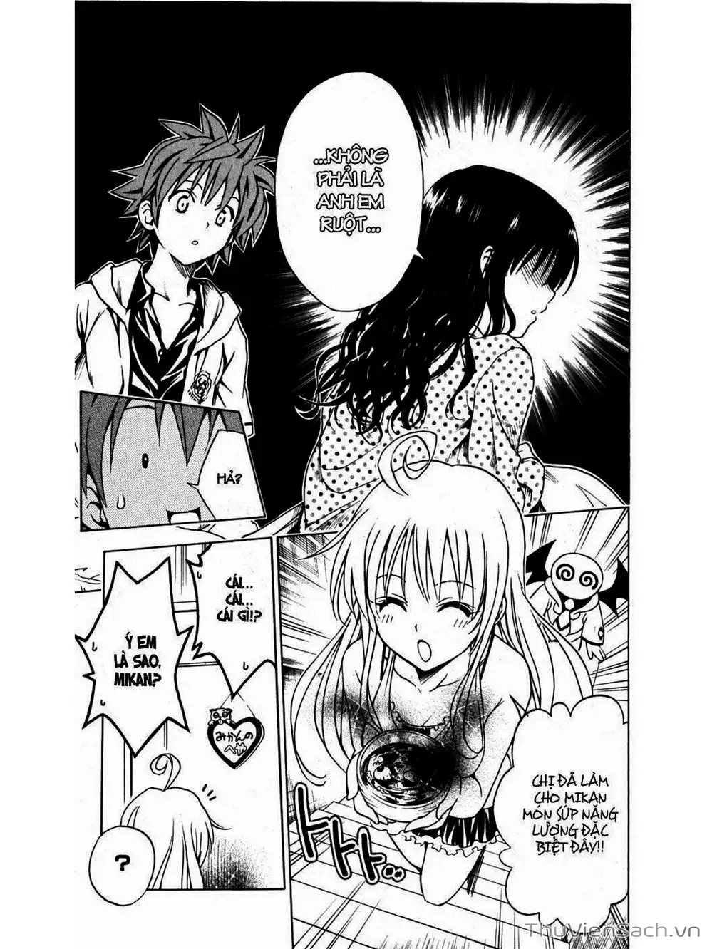 Truyện Tranh Bóng Tối Hoàng Kim - To Love Ru Darkness trang 8