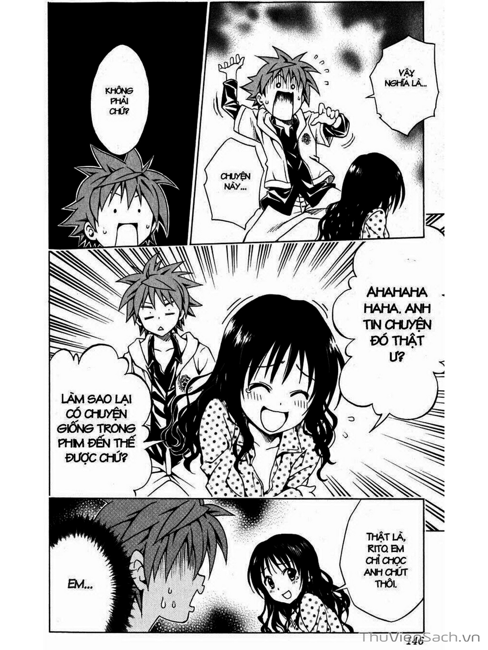 Truyện Tranh Bóng Tối Hoàng Kim - To Love Ru Darkness trang 8