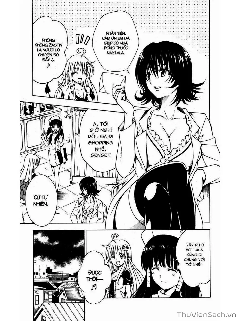 Truyện Tranh Bóng Tối Hoàng Kim - To Love Ru Darkness trang 8