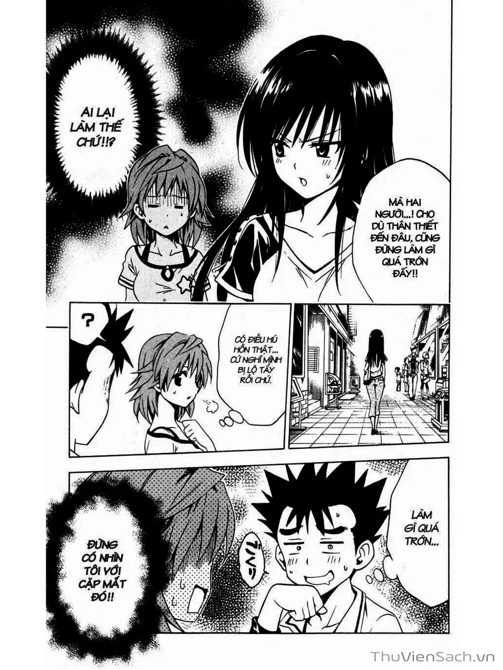 Truyện Tranh Bóng Tối Hoàng Kim - To Love Ru Darkness trang 8