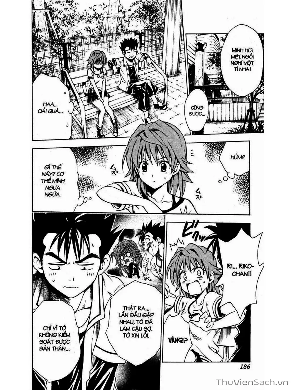 Truyện Tranh Bóng Tối Hoàng Kim - To Love Ru Darkness trang 8