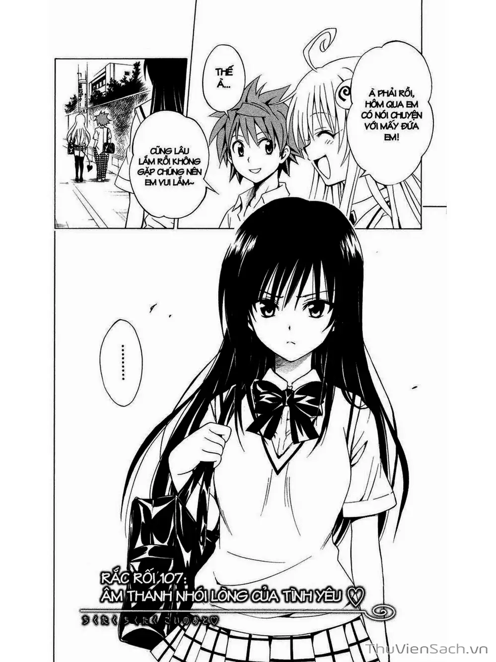 Truyện Tranh Bóng Tối Hoàng Kim - To Love Ru Darkness trang 8