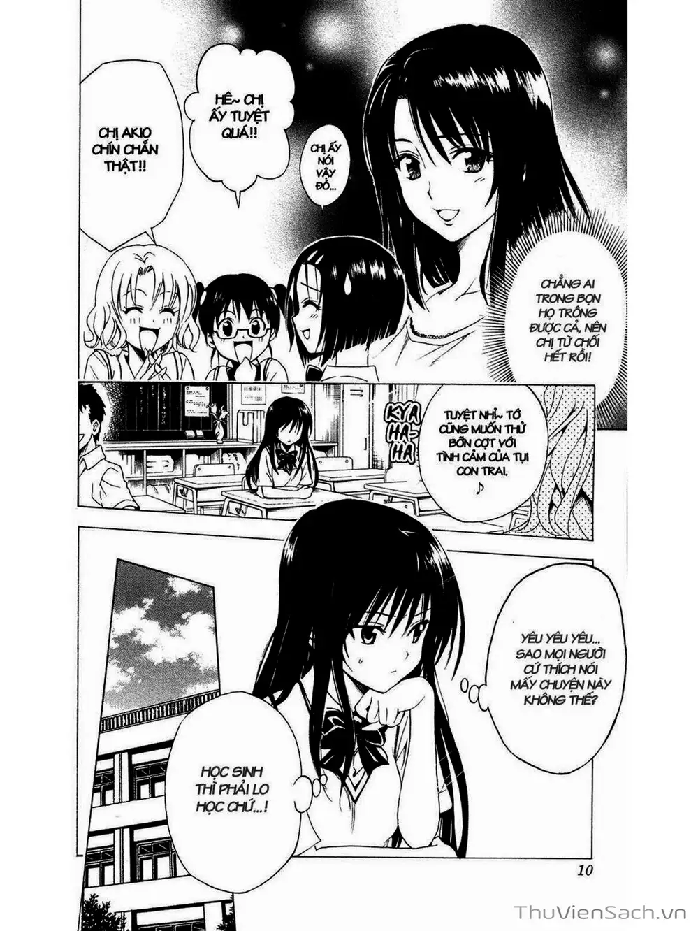 Truyện Tranh Bóng Tối Hoàng Kim - To Love Ru Darkness trang 8