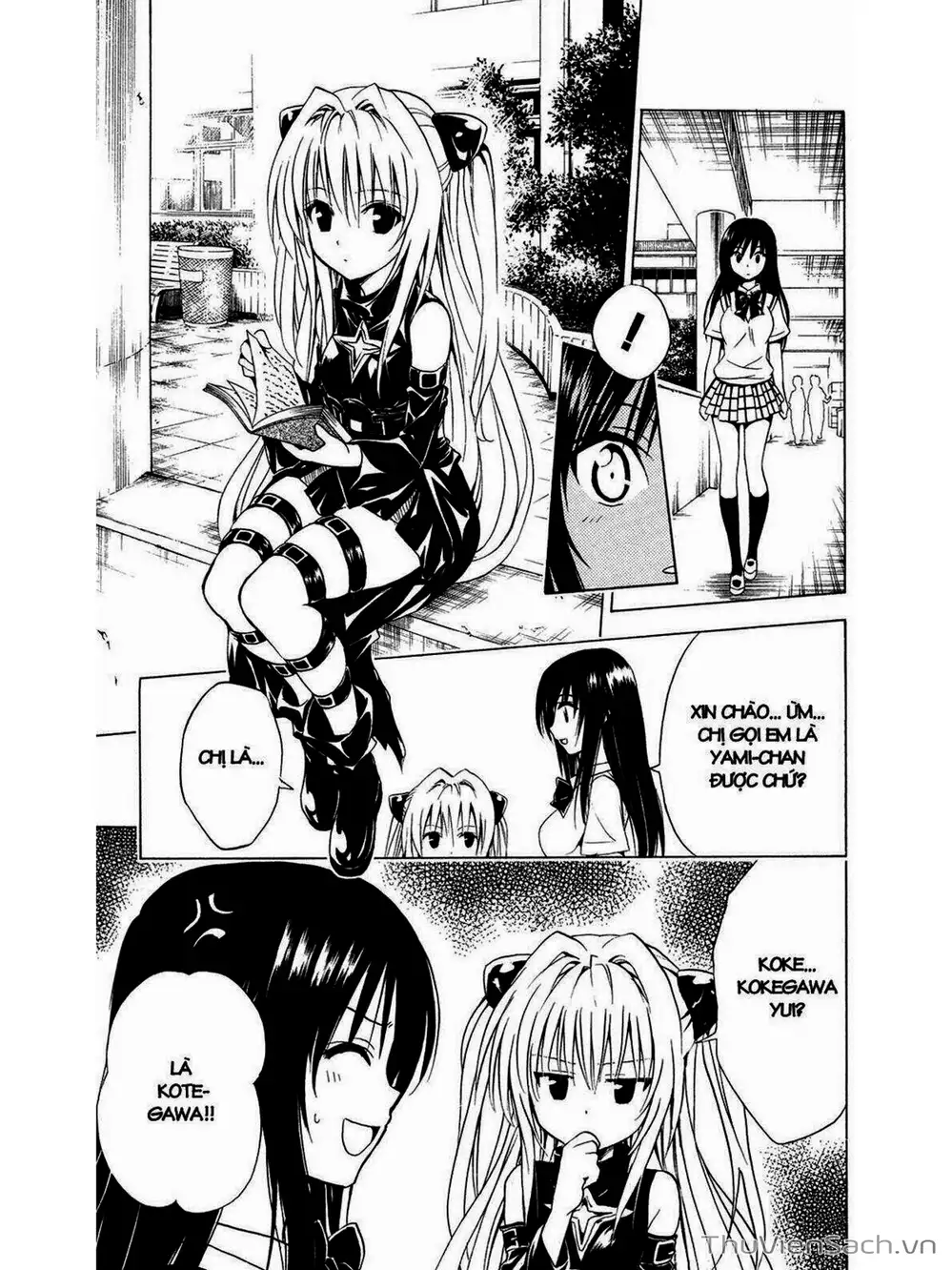 Truyện Tranh Bóng Tối Hoàng Kim - To Love Ru Darkness trang 8
