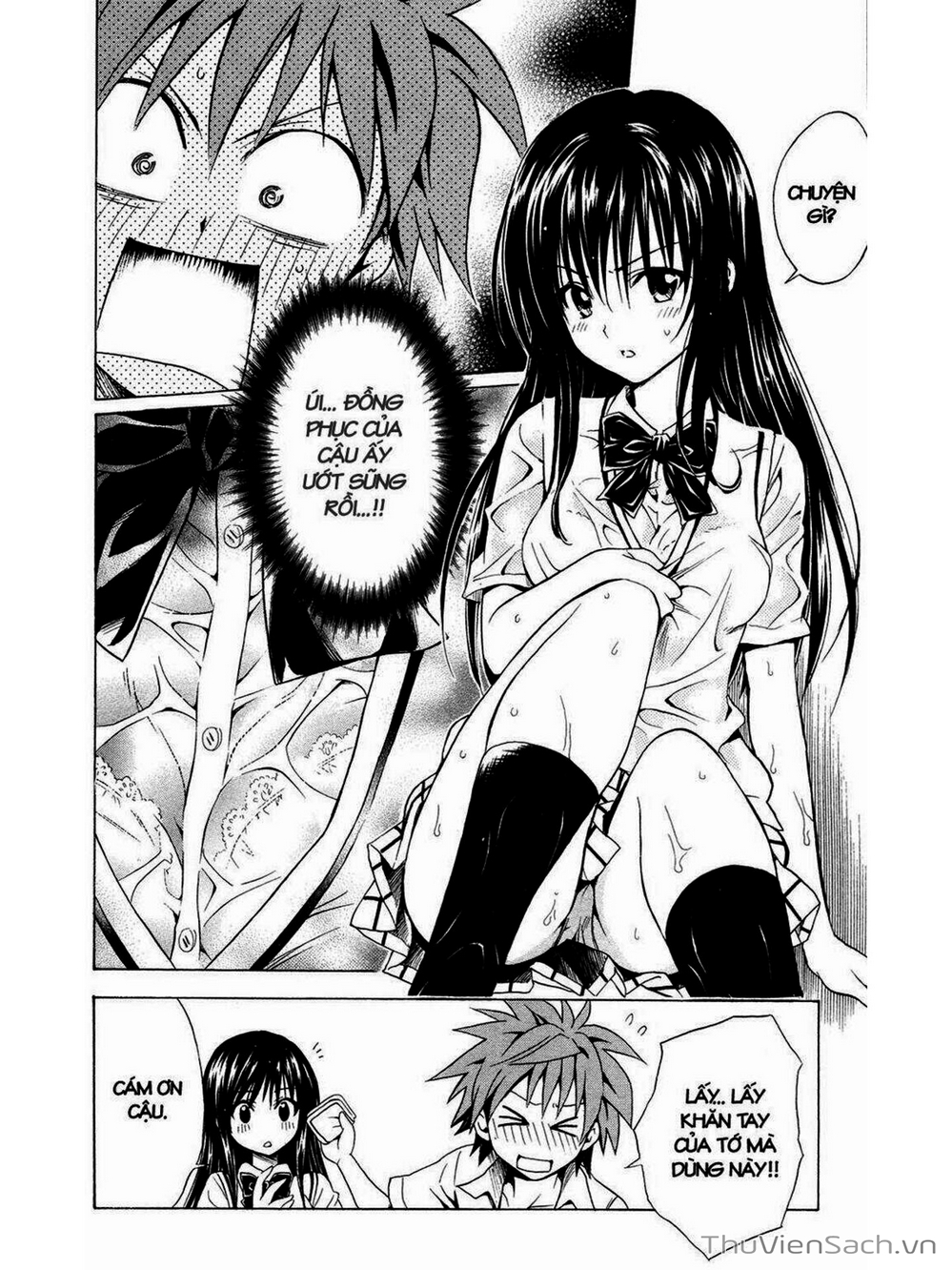 Truyện Tranh Bóng Tối Hoàng Kim - To Love Ru Darkness trang 8