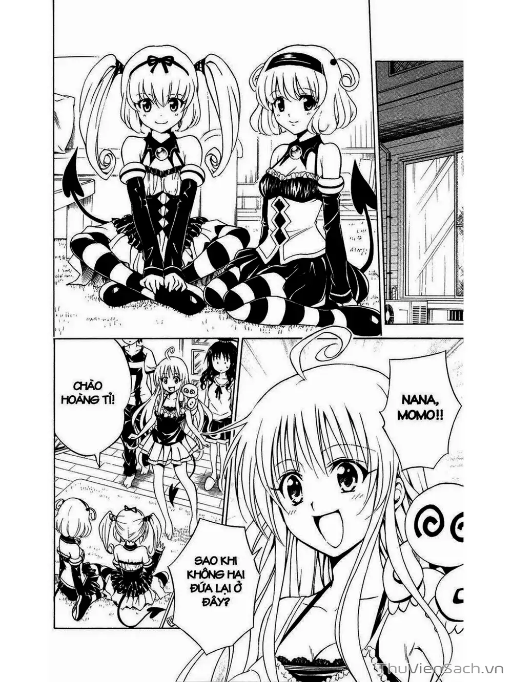 Truyện Tranh Bóng Tối Hoàng Kim - To Love Ru Darkness trang 8