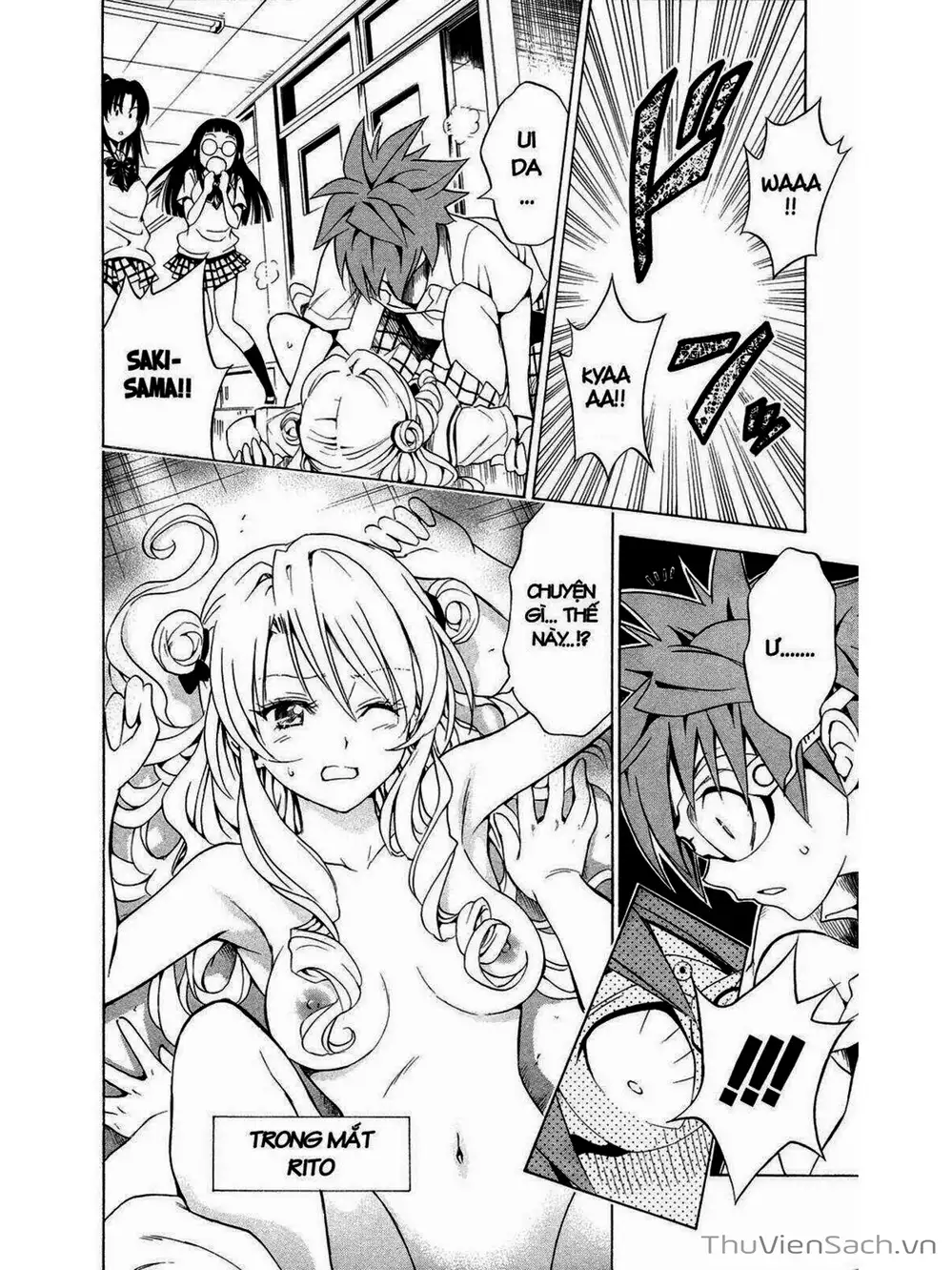 Truyện Tranh Bóng Tối Hoàng Kim - To Love Ru Darkness trang 8