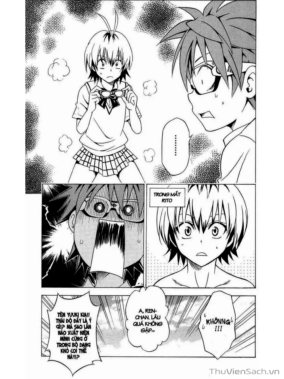 Truyện Tranh Bóng Tối Hoàng Kim - To Love Ru Darkness trang 8