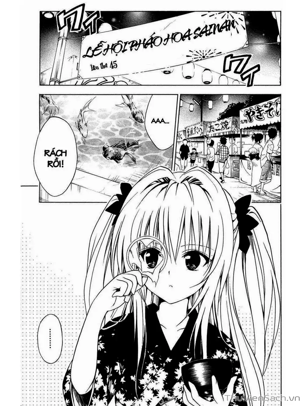 Truyện Tranh Bóng Tối Hoàng Kim - To Love Ru Darkness trang 8