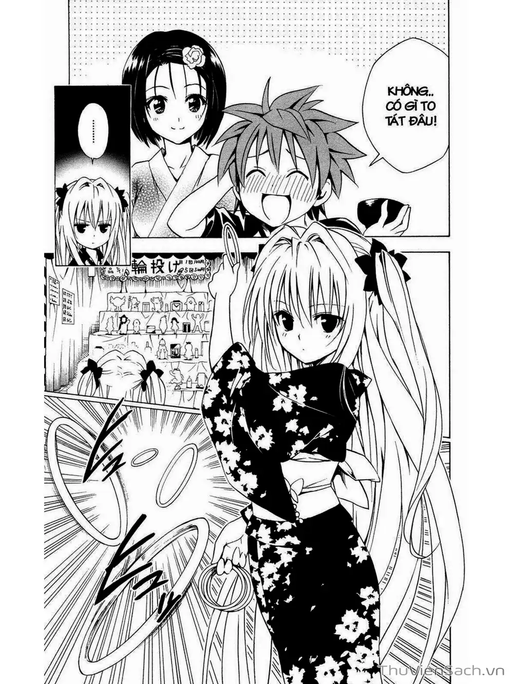 Truyện Tranh Bóng Tối Hoàng Kim - To Love Ru Darkness trang 8