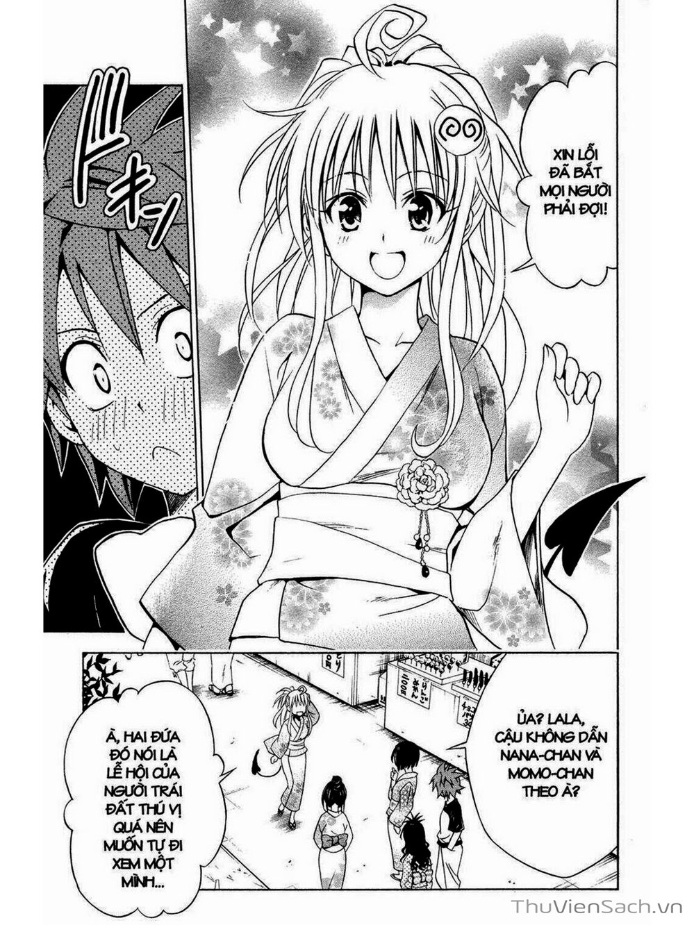 Truyện Tranh Bóng Tối Hoàng Kim - To Love Ru Darkness trang 2356