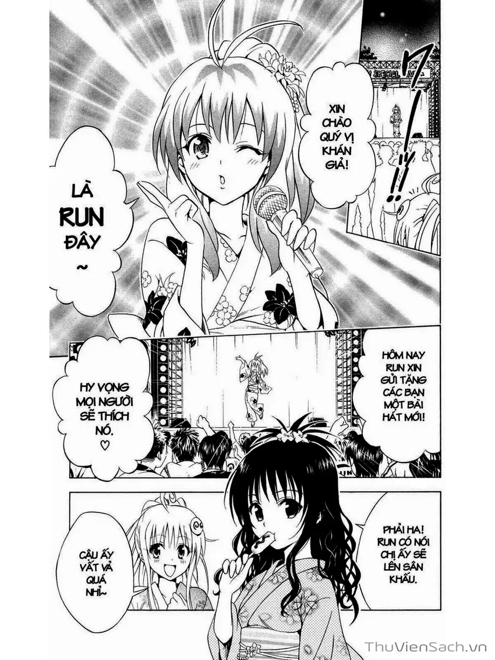 Truyện Tranh Bóng Tối Hoàng Kim - To Love Ru Darkness trang 8