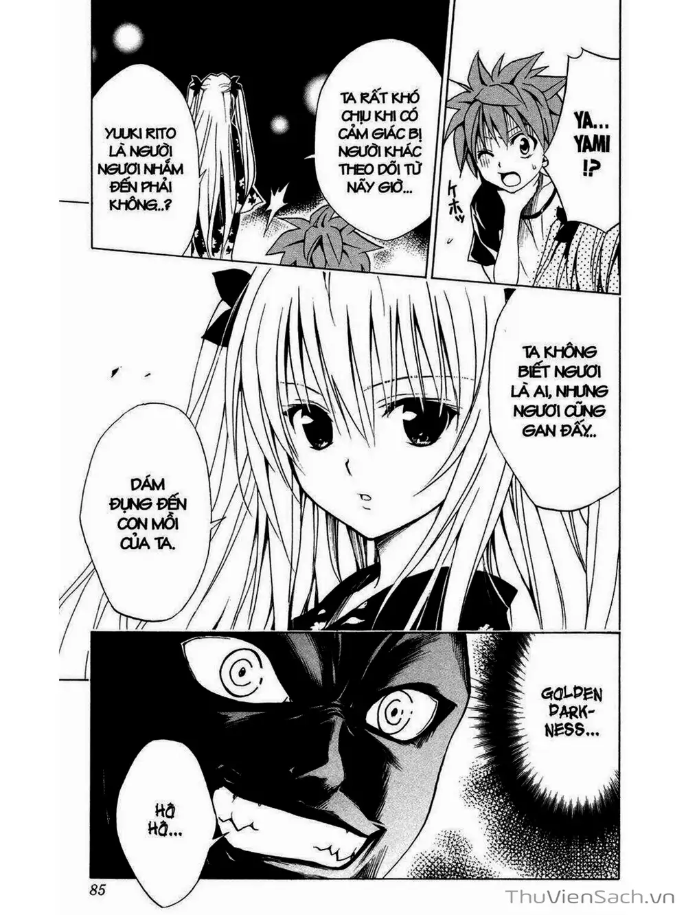 Truyện Tranh Bóng Tối Hoàng Kim - To Love Ru Darkness trang 8