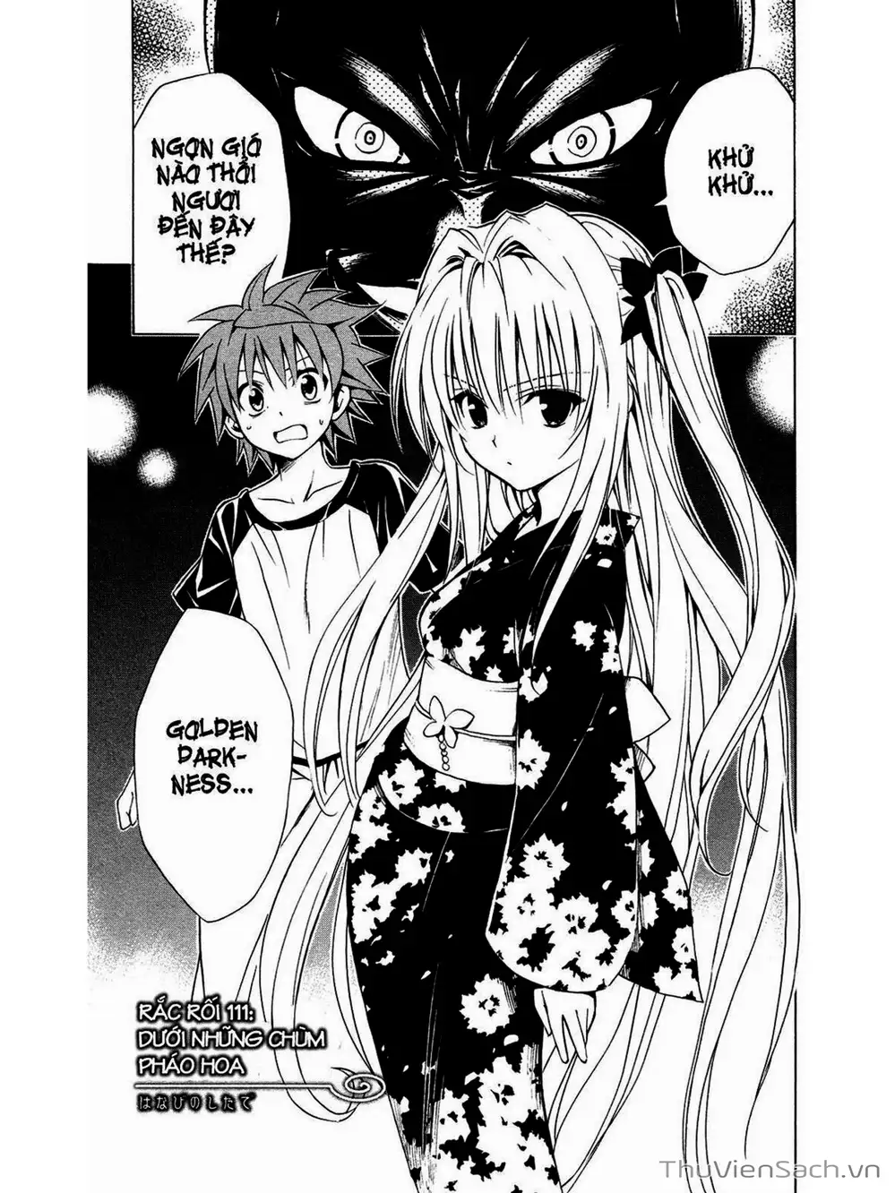 Truyện Tranh Bóng Tối Hoàng Kim - To Love Ru Darkness trang 8