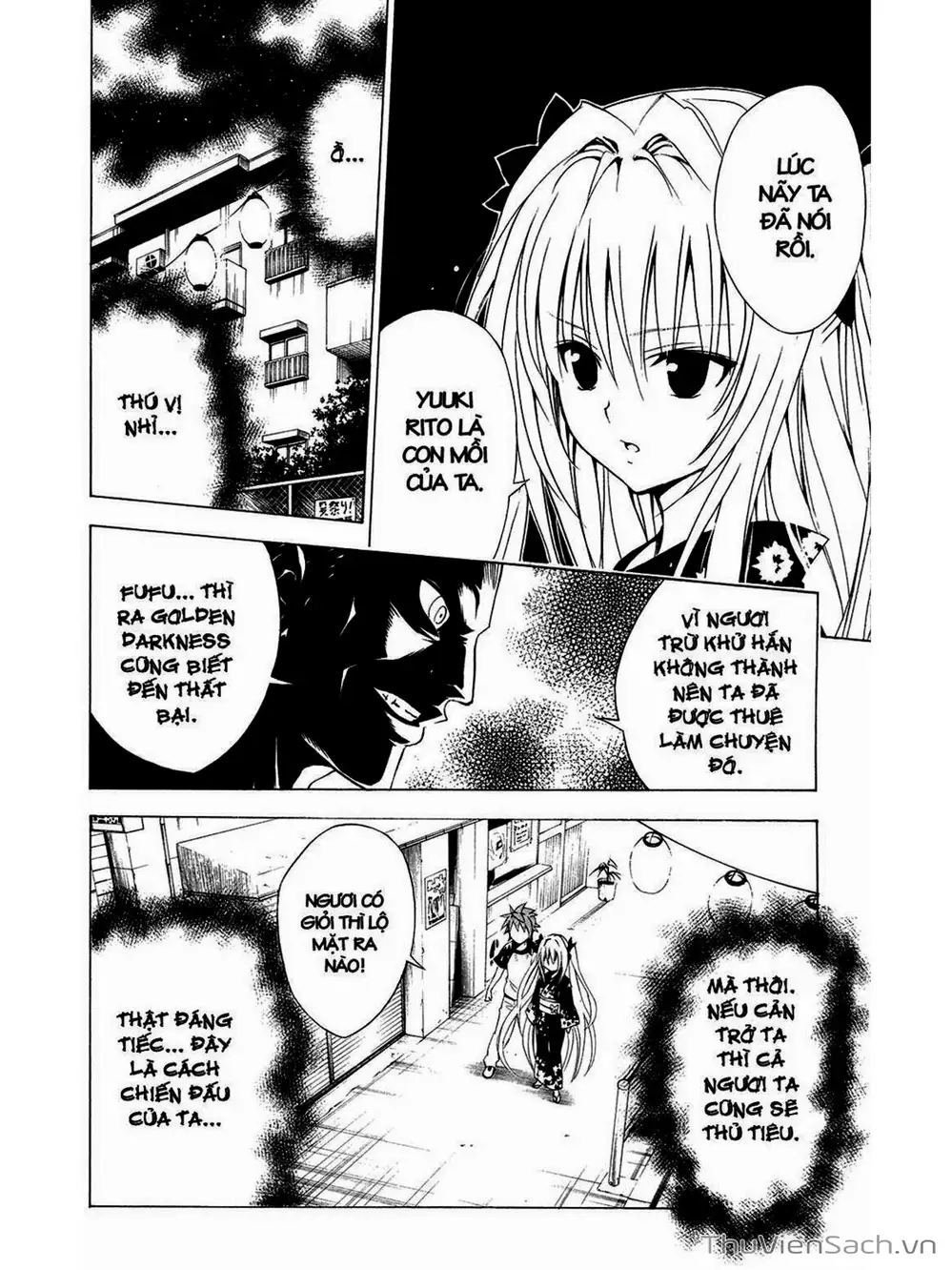 Truyện Tranh Bóng Tối Hoàng Kim - To Love Ru Darkness trang 8