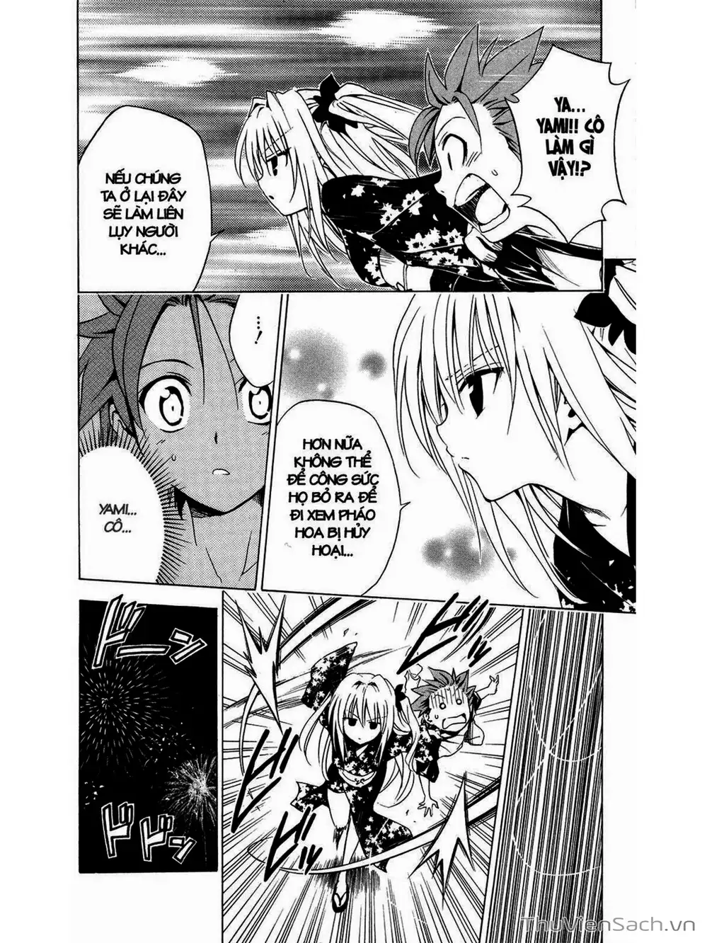 Truyện Tranh Bóng Tối Hoàng Kim - To Love Ru Darkness trang 8