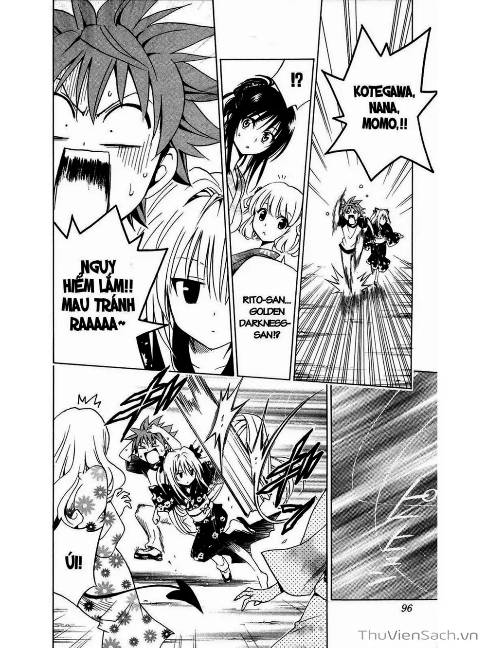 Truyện Tranh Bóng Tối Hoàng Kim - To Love Ru Darkness trang 8