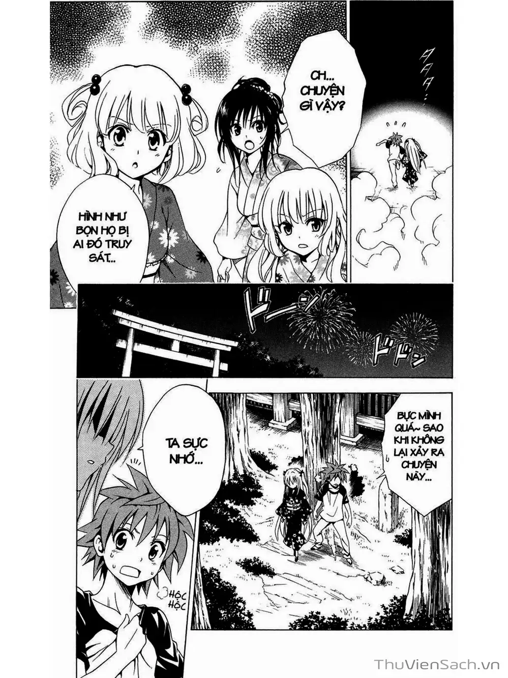 Truyện Tranh Bóng Tối Hoàng Kim - To Love Ru Darkness trang 8