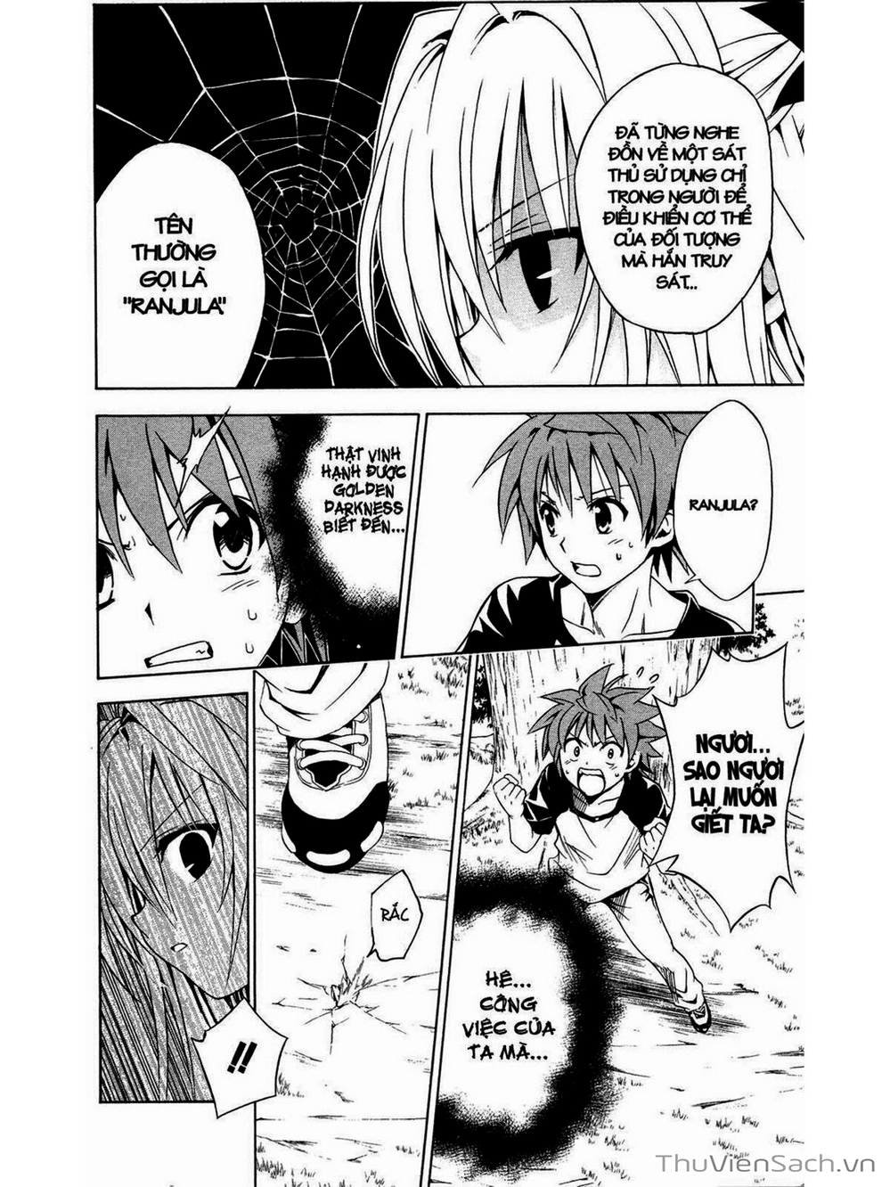 Truyện Tranh Bóng Tối Hoàng Kim - To Love Ru Darkness trang 8