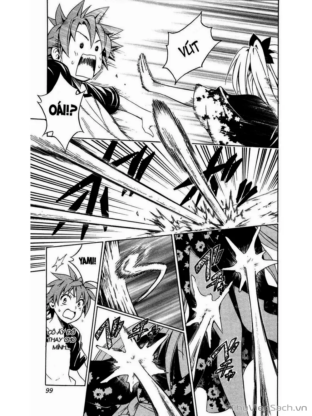 Truyện Tranh Bóng Tối Hoàng Kim - To Love Ru Darkness trang 8