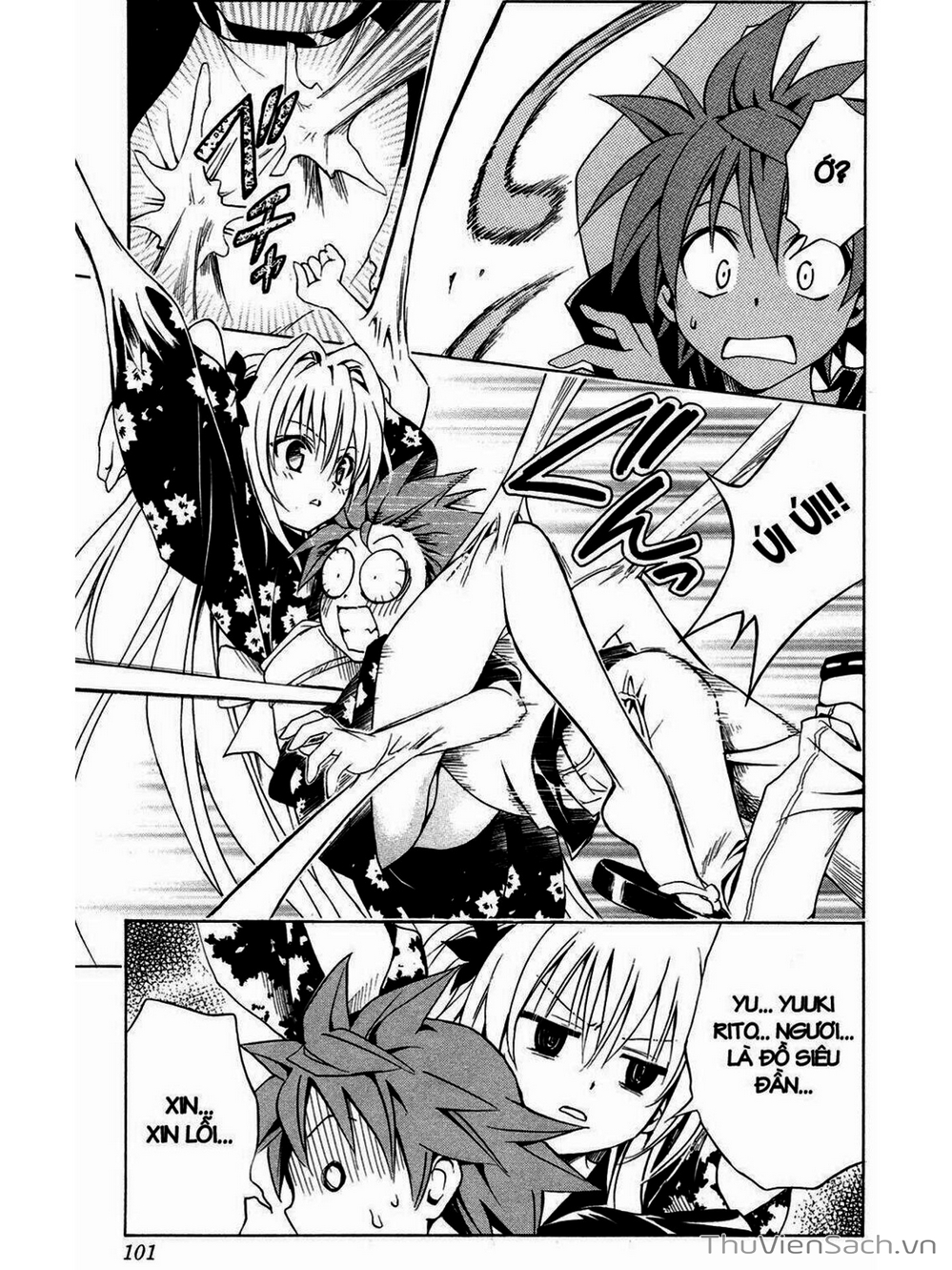 Truyện Tranh Bóng Tối Hoàng Kim - To Love Ru Darkness trang 8