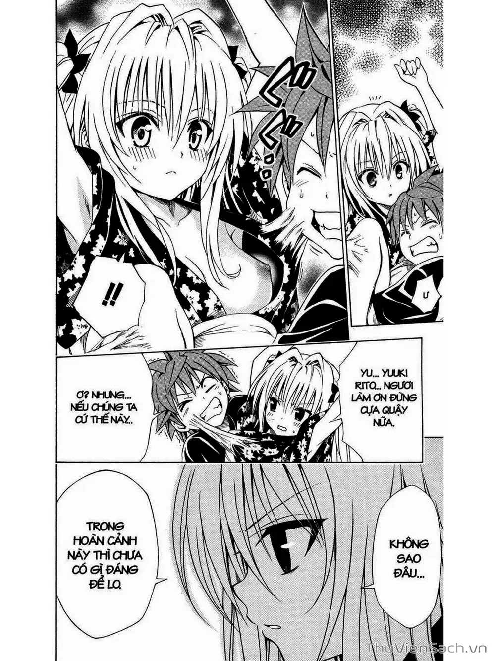 Truyện Tranh Bóng Tối Hoàng Kim - To Love Ru Darkness trang 8