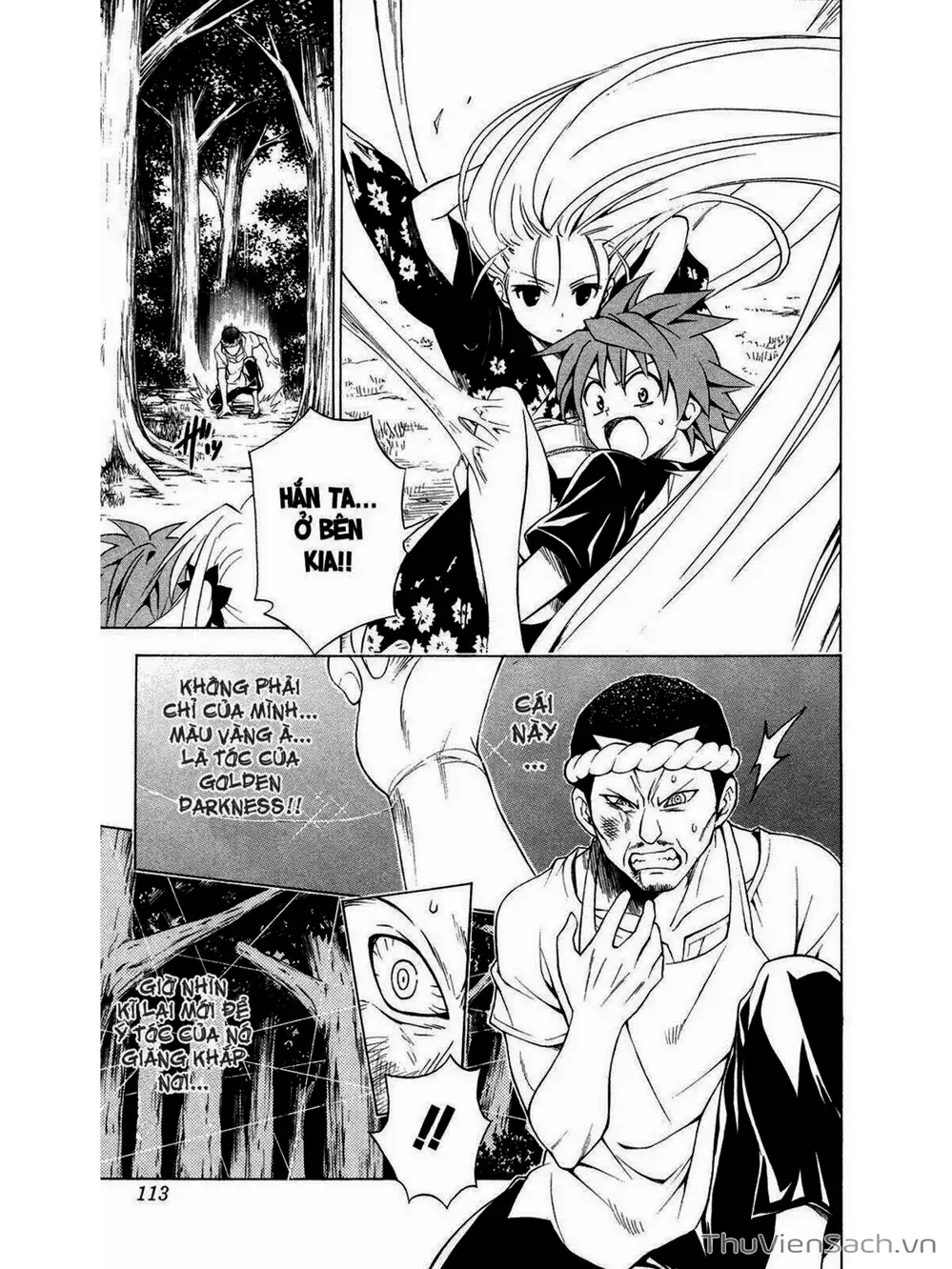 Truyện Tranh Bóng Tối Hoàng Kim - To Love Ru Darkness trang 8