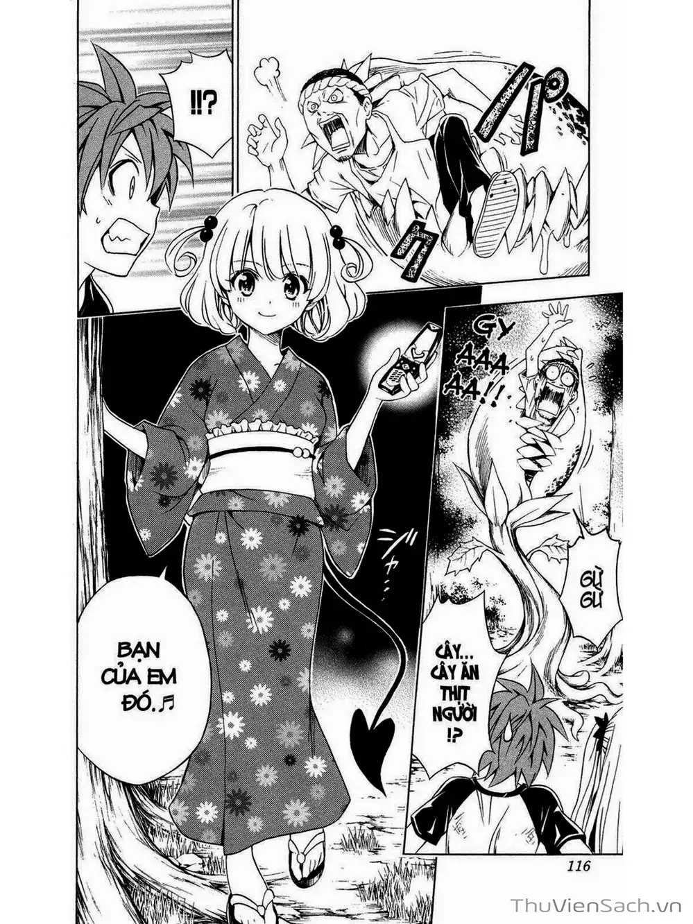 Truyện Tranh Bóng Tối Hoàng Kim - To Love Ru Darkness trang 8