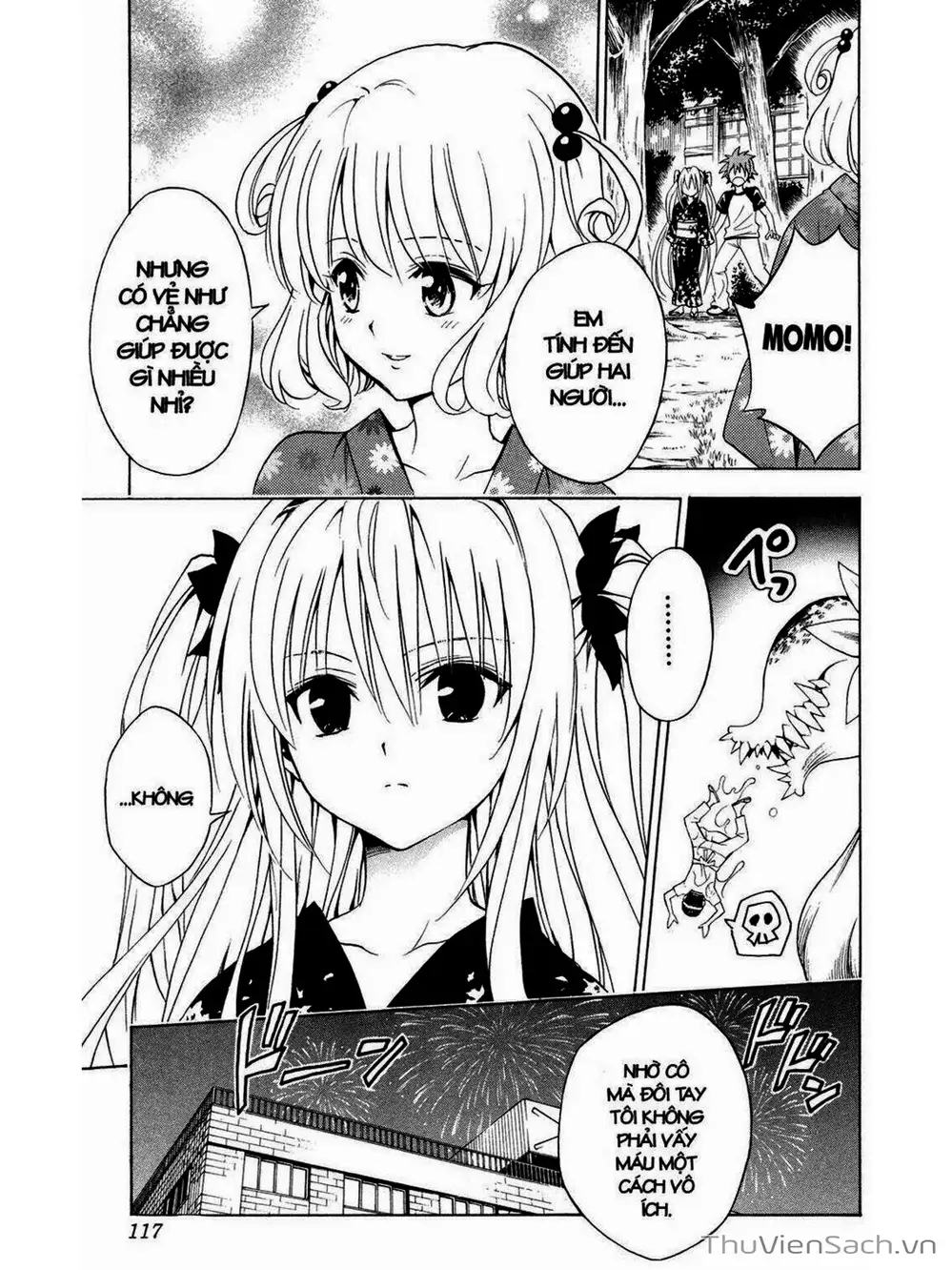 Truyện Tranh Bóng Tối Hoàng Kim - To Love Ru Darkness trang 8