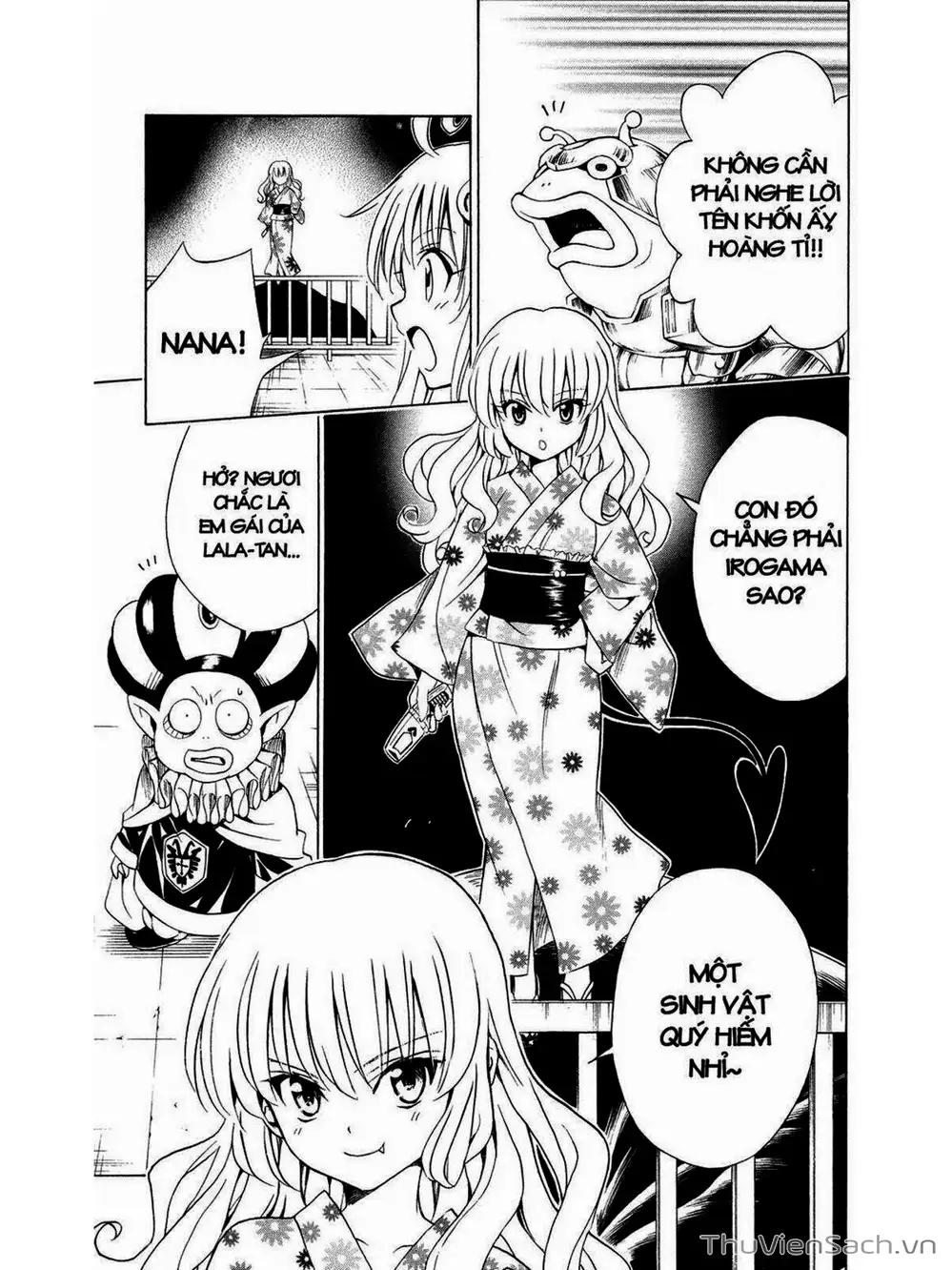 Truyện Tranh Bóng Tối Hoàng Kim - To Love Ru Darkness trang 8