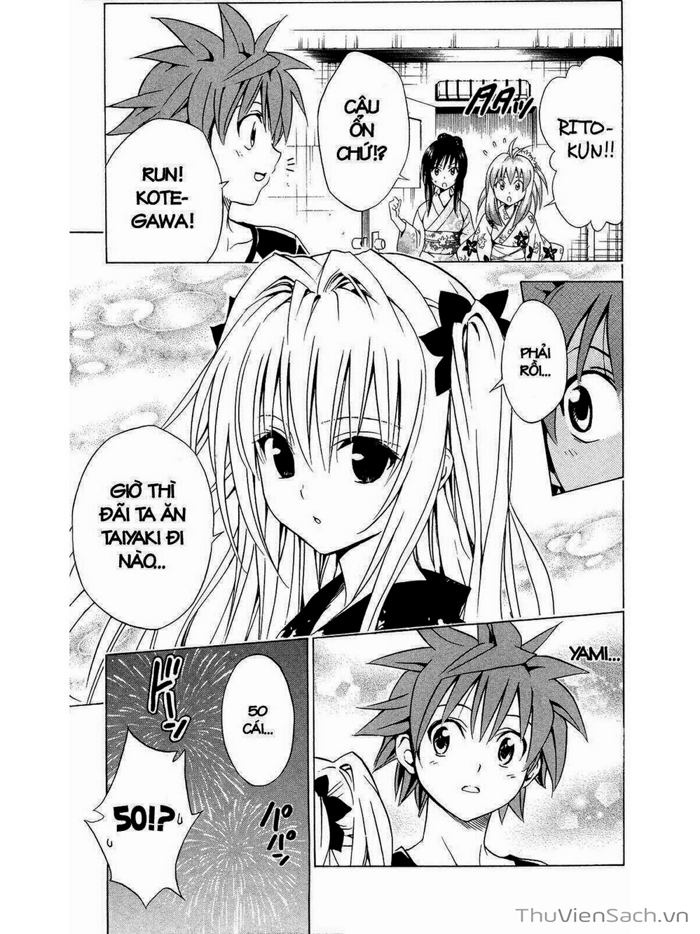 Truyện Tranh Bóng Tối Hoàng Kim - To Love Ru Darkness trang 2404