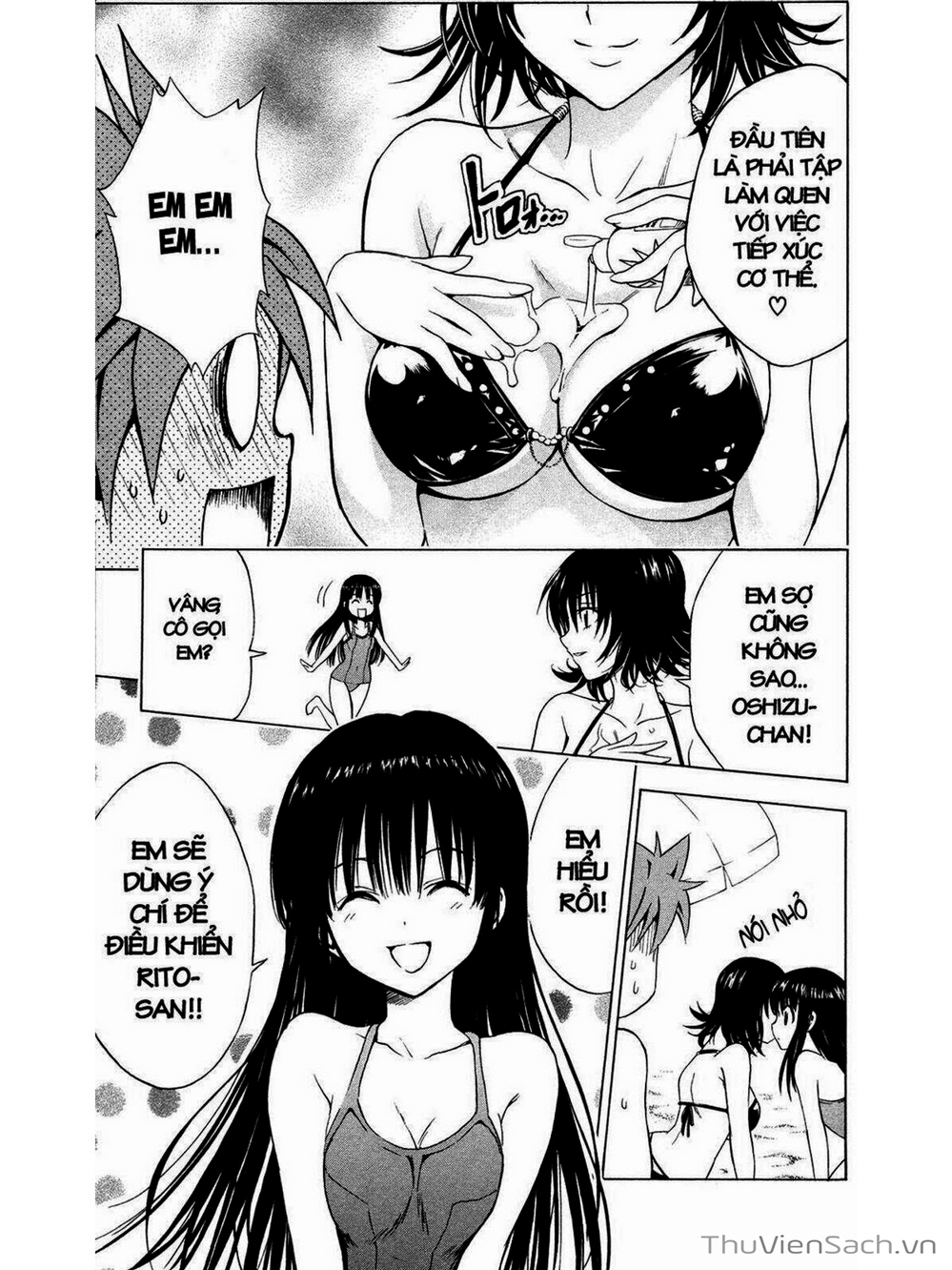 Truyện Tranh Bóng Tối Hoàng Kim - To Love Ru Darkness trang 8