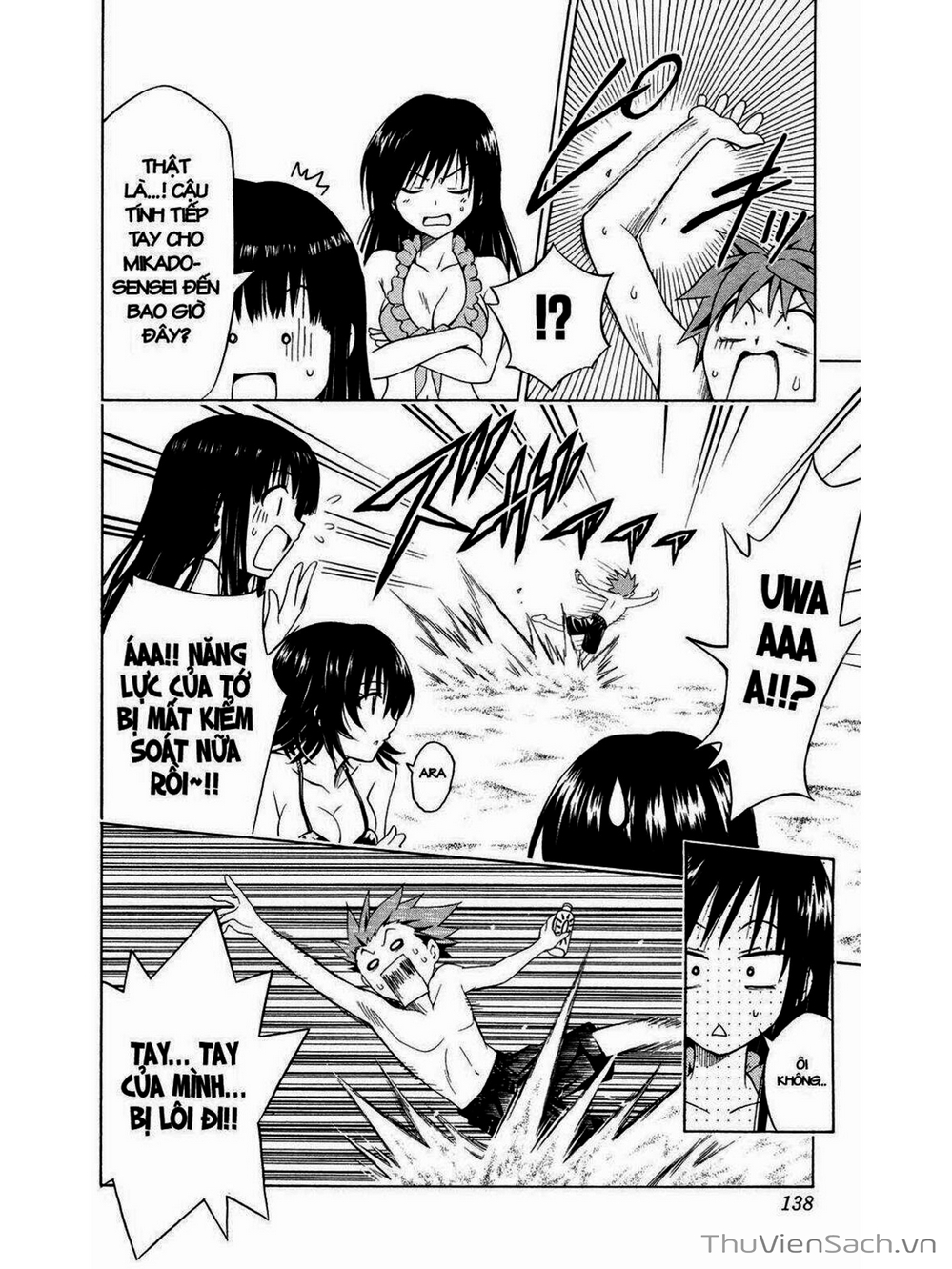 Truyện Tranh Bóng Tối Hoàng Kim - To Love Ru Darkness trang 8