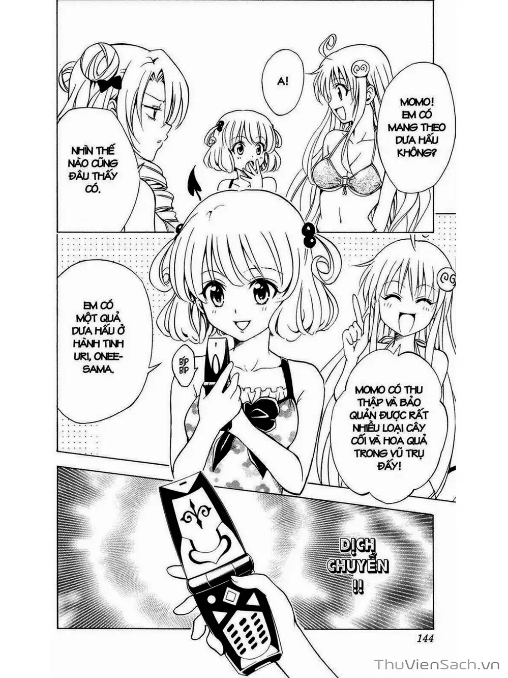 Truyện Tranh Bóng Tối Hoàng Kim - To Love Ru Darkness trang 8