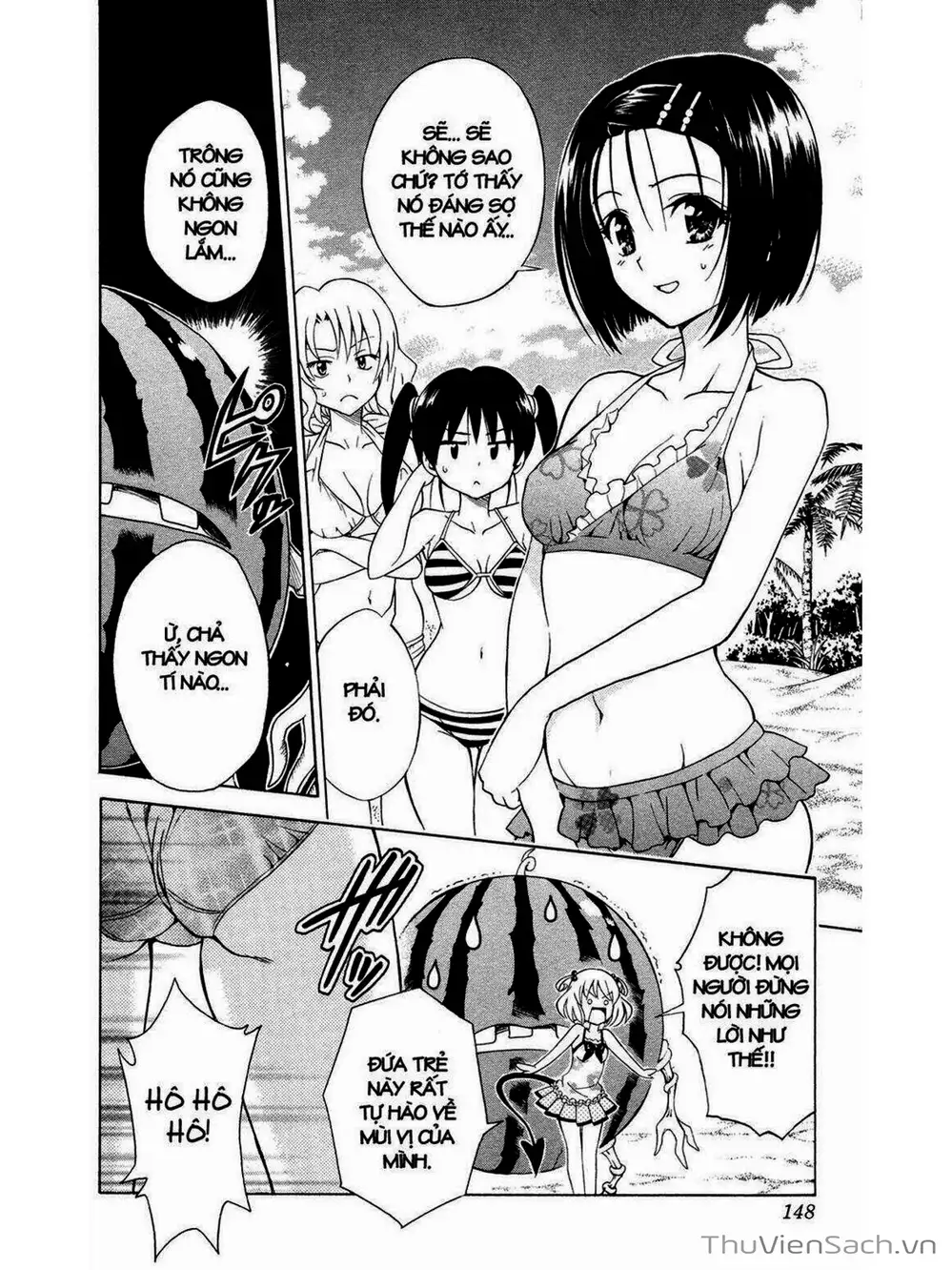 Truyện Tranh Bóng Tối Hoàng Kim - To Love Ru Darkness trang 8