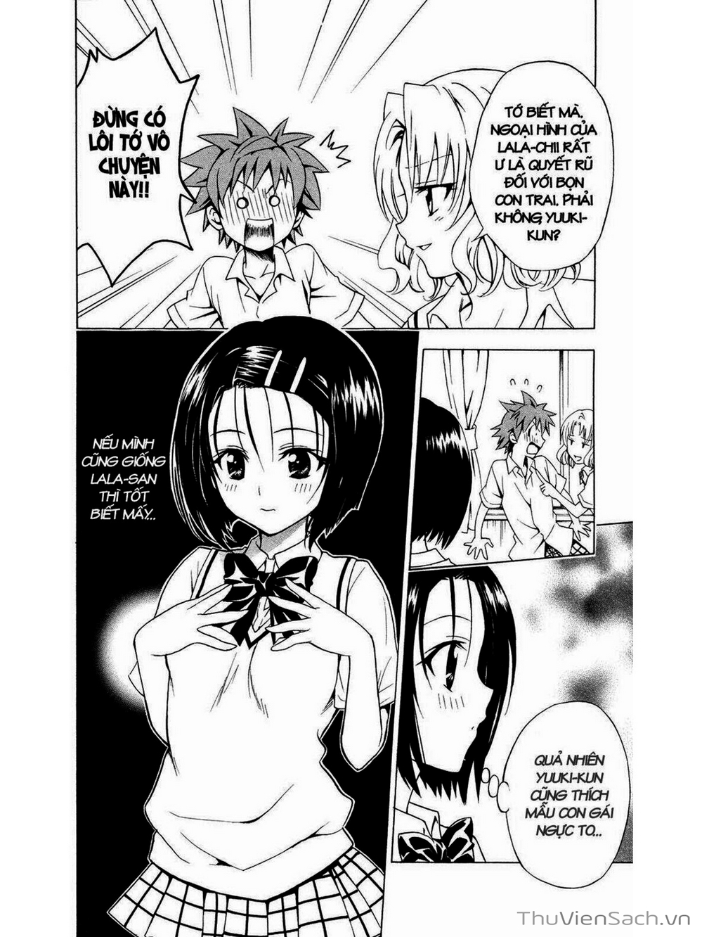 Truyện Tranh Bóng Tối Hoàng Kim - To Love Ru Darkness trang 8