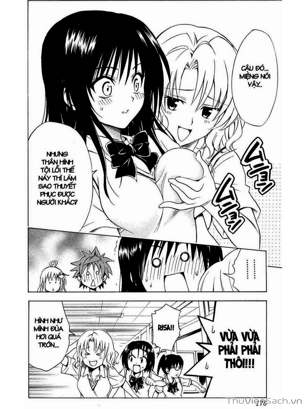 Truyện Tranh Bóng Tối Hoàng Kim - To Love Ru Darkness trang 2454