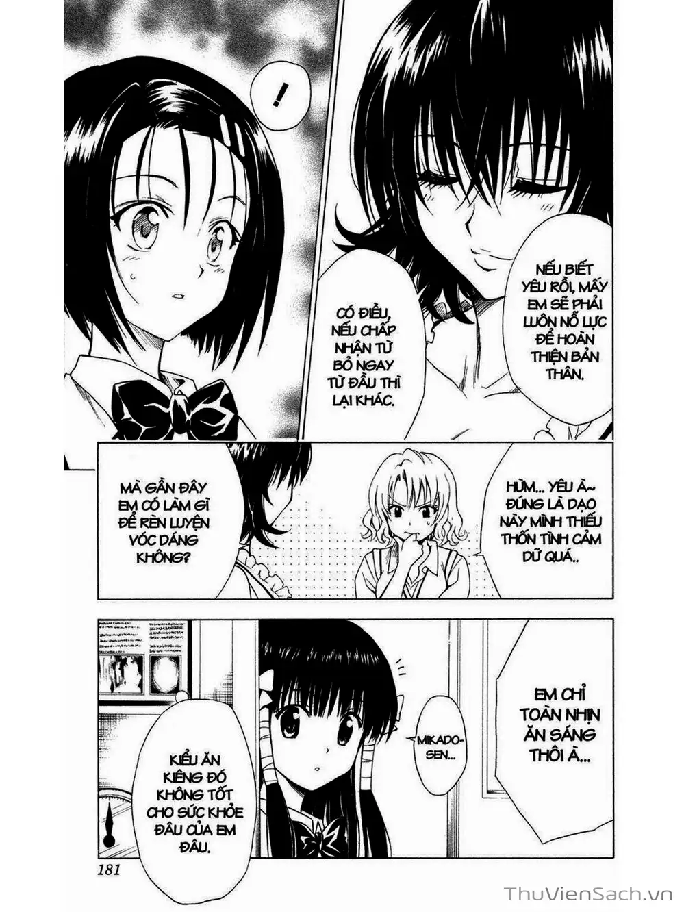 Truyện Tranh Bóng Tối Hoàng Kim - To Love Ru Darkness trang 8