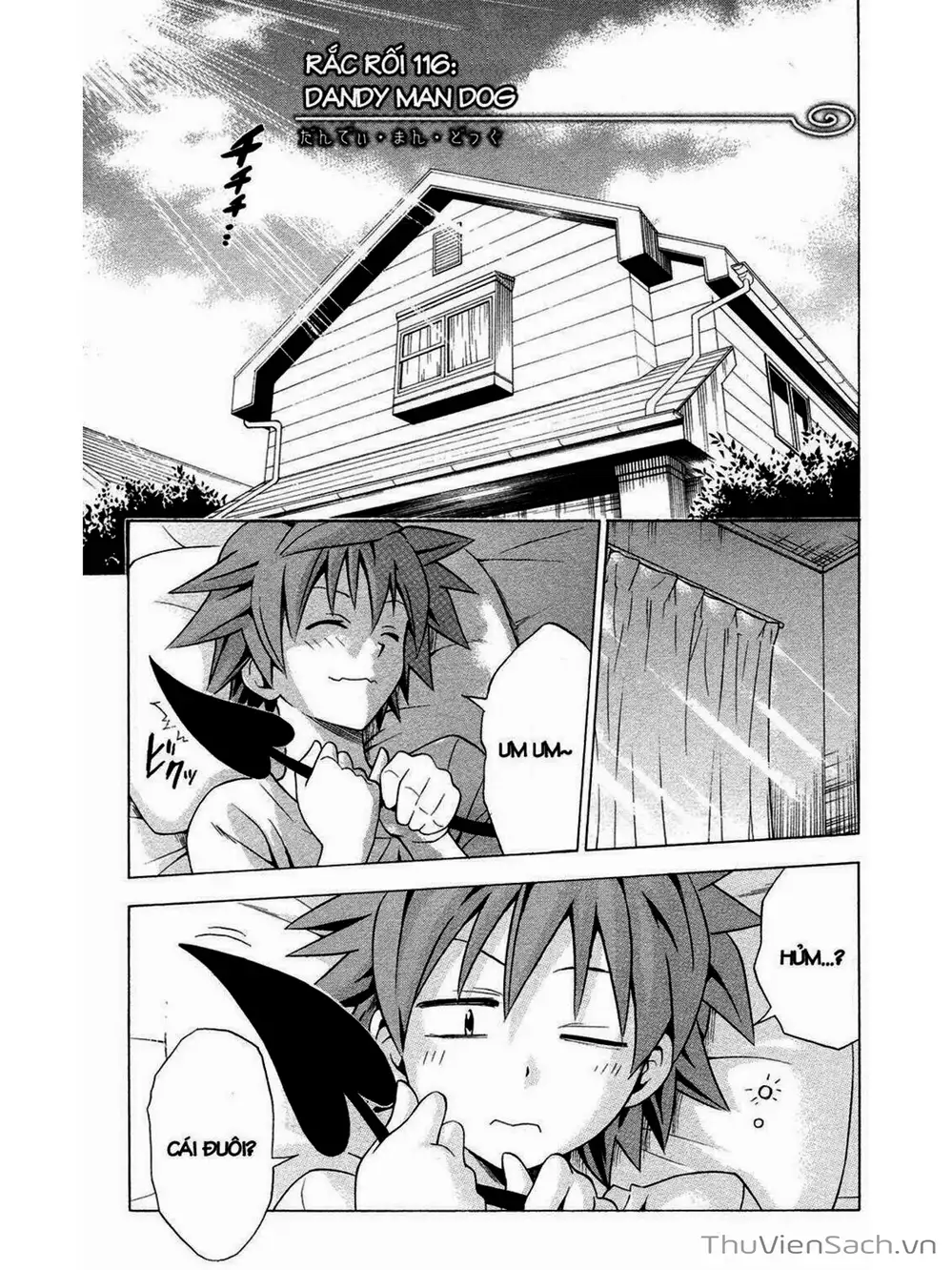 Truyện Tranh Bóng Tối Hoàng Kim - To Love Ru Darkness trang 8