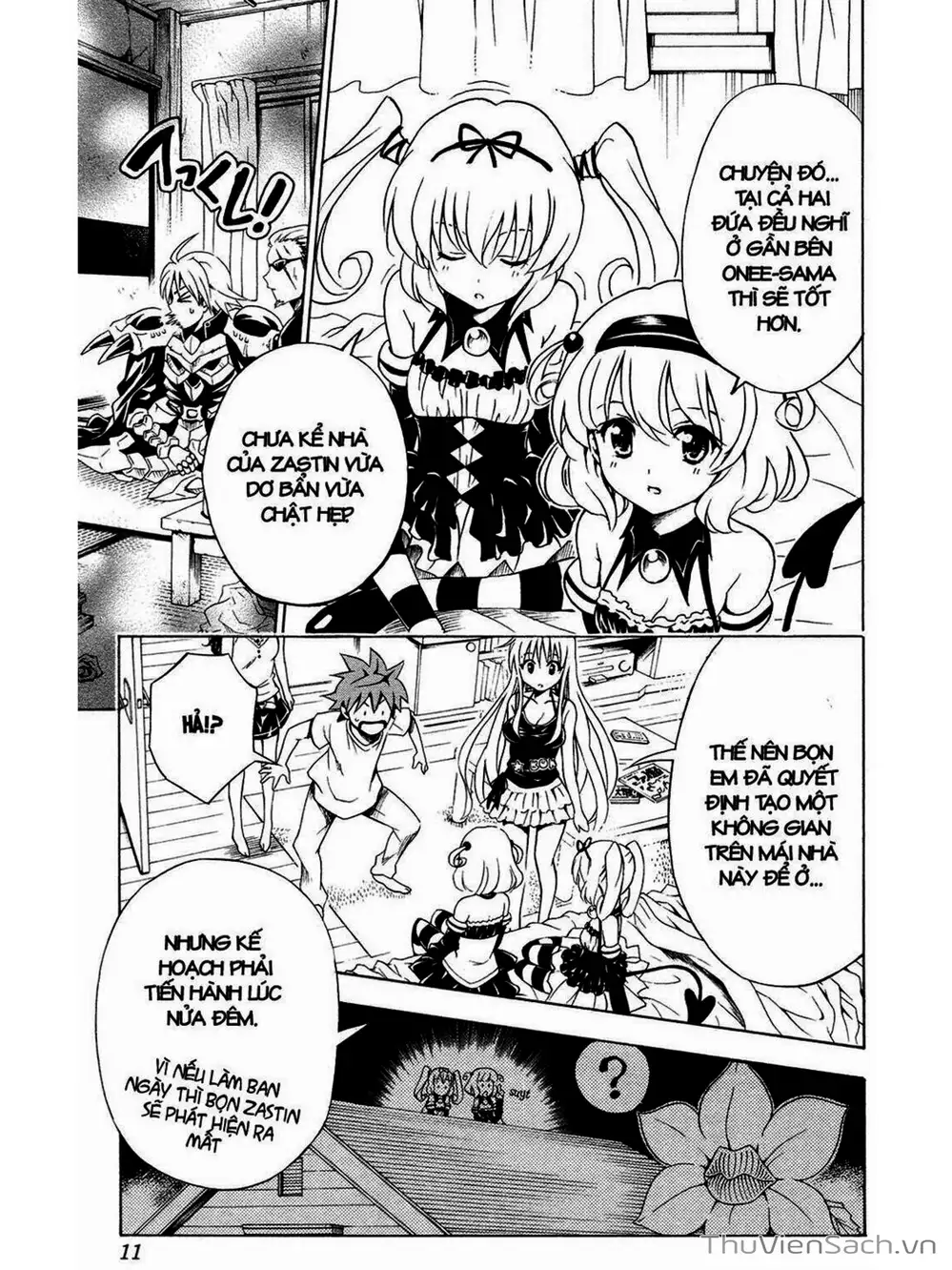 Truyện Tranh Bóng Tối Hoàng Kim - To Love Ru Darkness trang 8