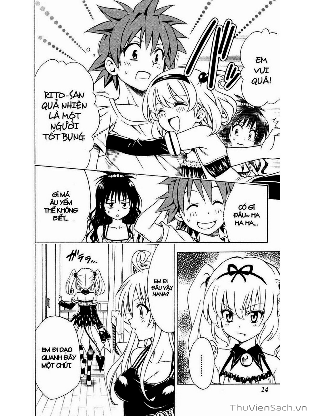 Truyện Tranh Bóng Tối Hoàng Kim - To Love Ru Darkness trang 8