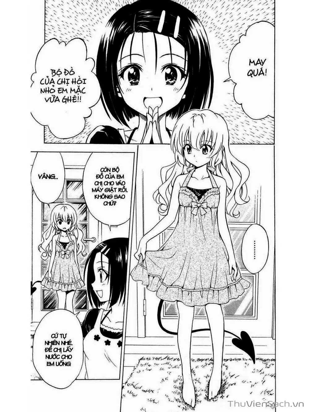 Truyện Tranh Bóng Tối Hoàng Kim - To Love Ru Darkness trang 8